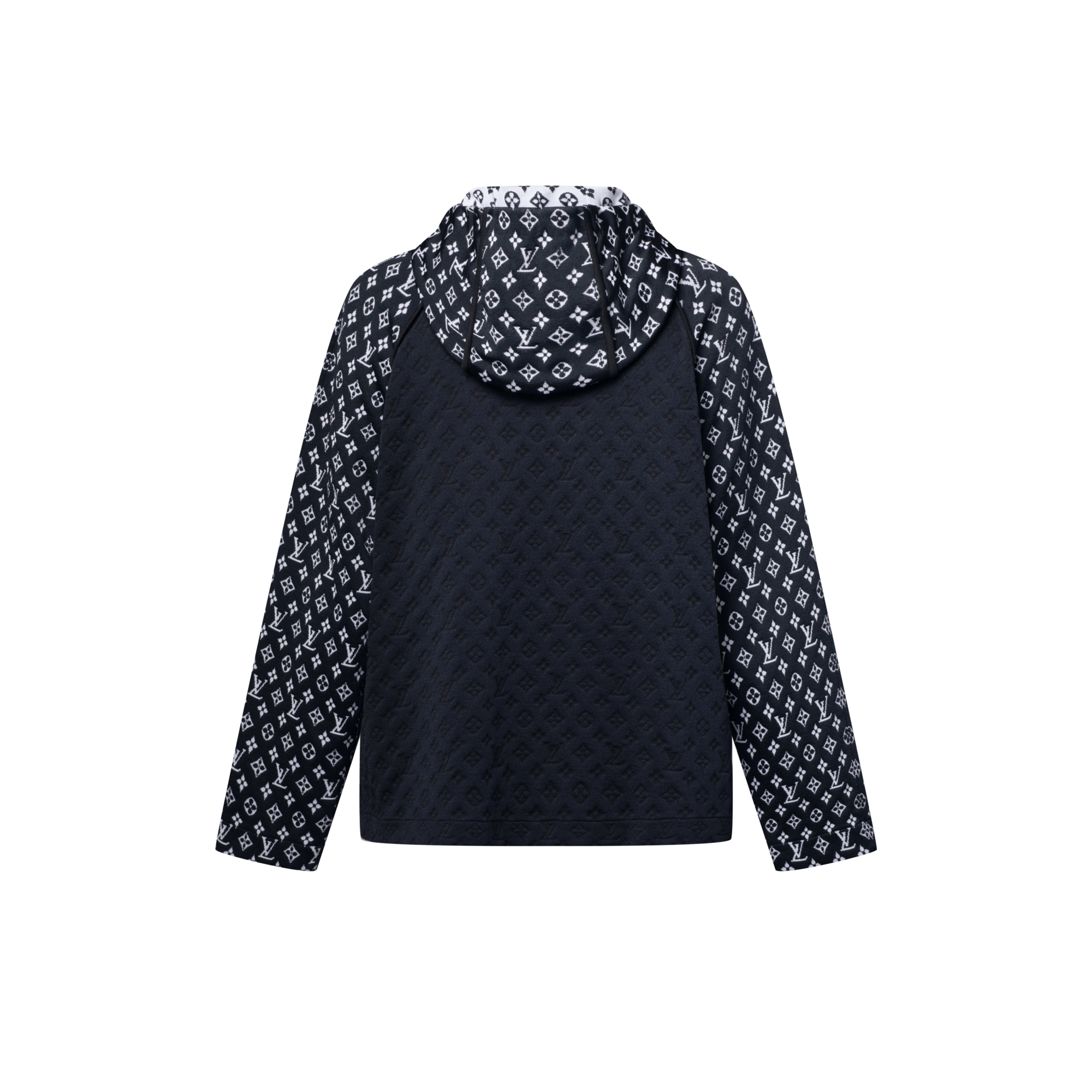 เสื้อฮู้ดผ้านิตลาย Monogram เทคนิคแจ็คการ์ด  in ผู้หญิง