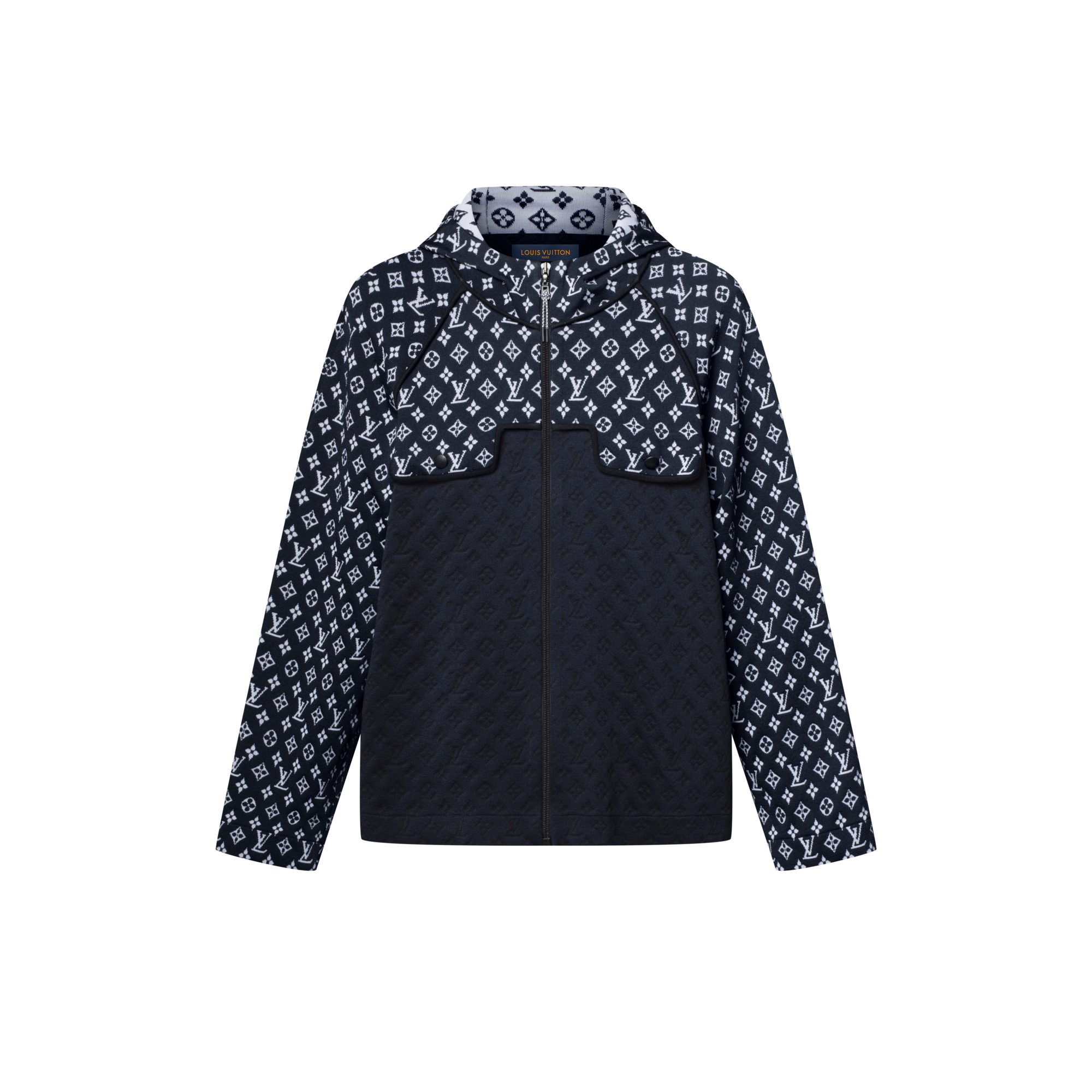 เสื้อฮู้ดผ้านิตลาย Monogram เทคนิคแจ็คการ์ด  in ผู้หญิง