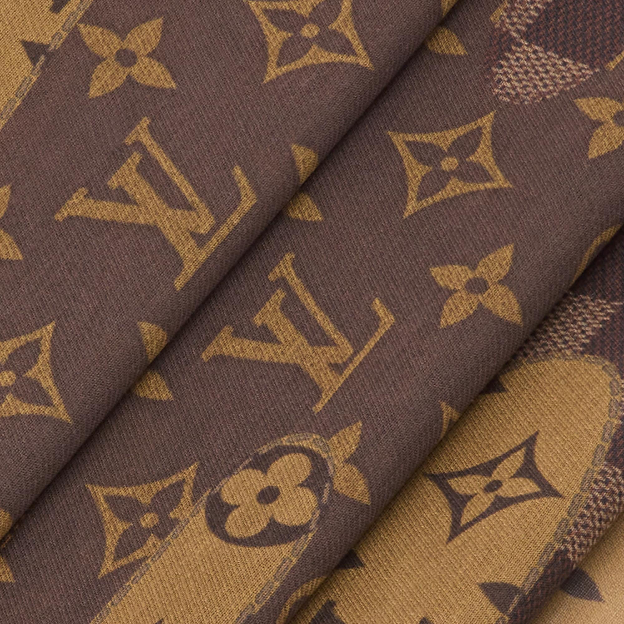 ผ้าพันคอผืนยาวรุ่น Monogram Landscape . in ผู้ชาย