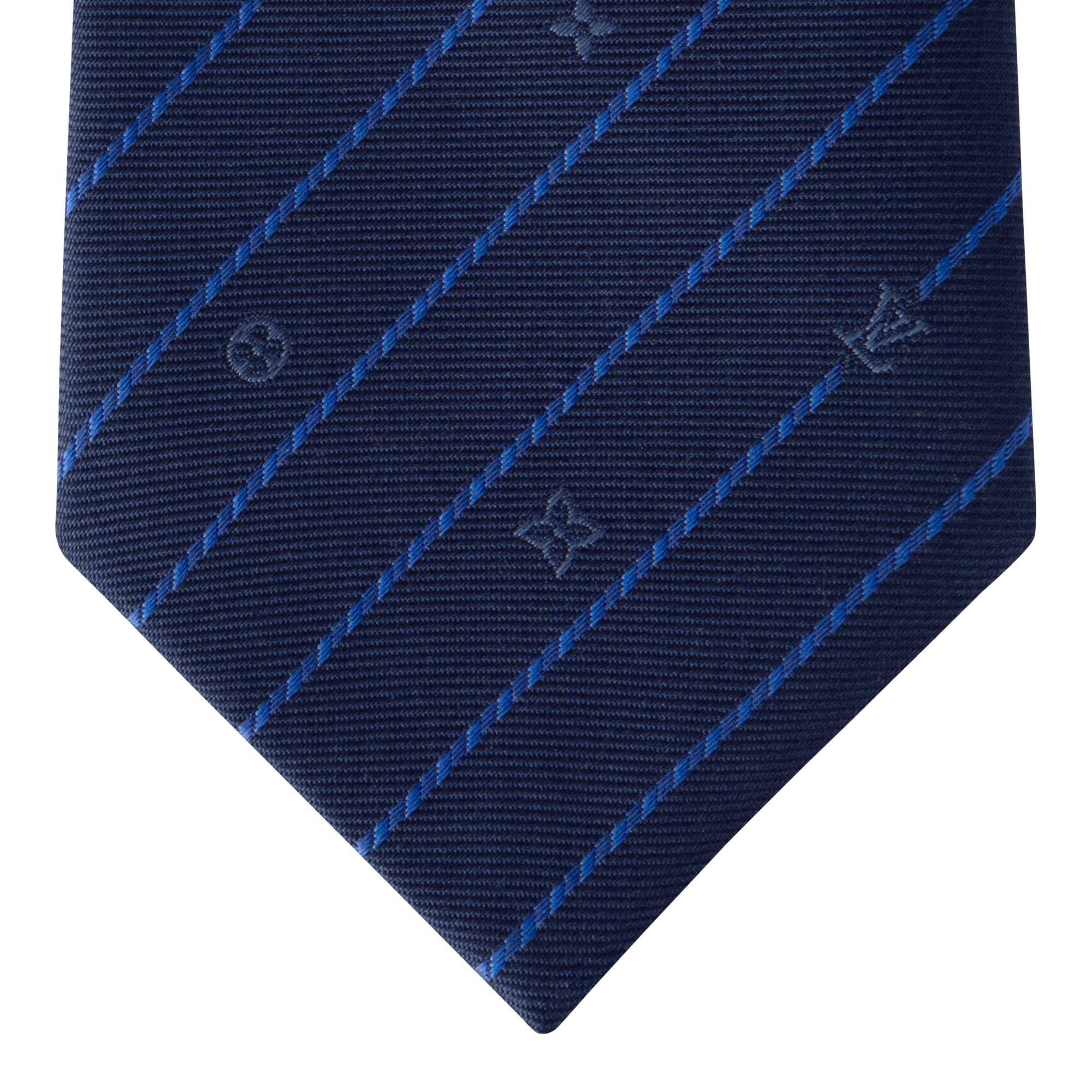 เนคไทรุ่น Monogram Pinstripes . in ผู้ชาย