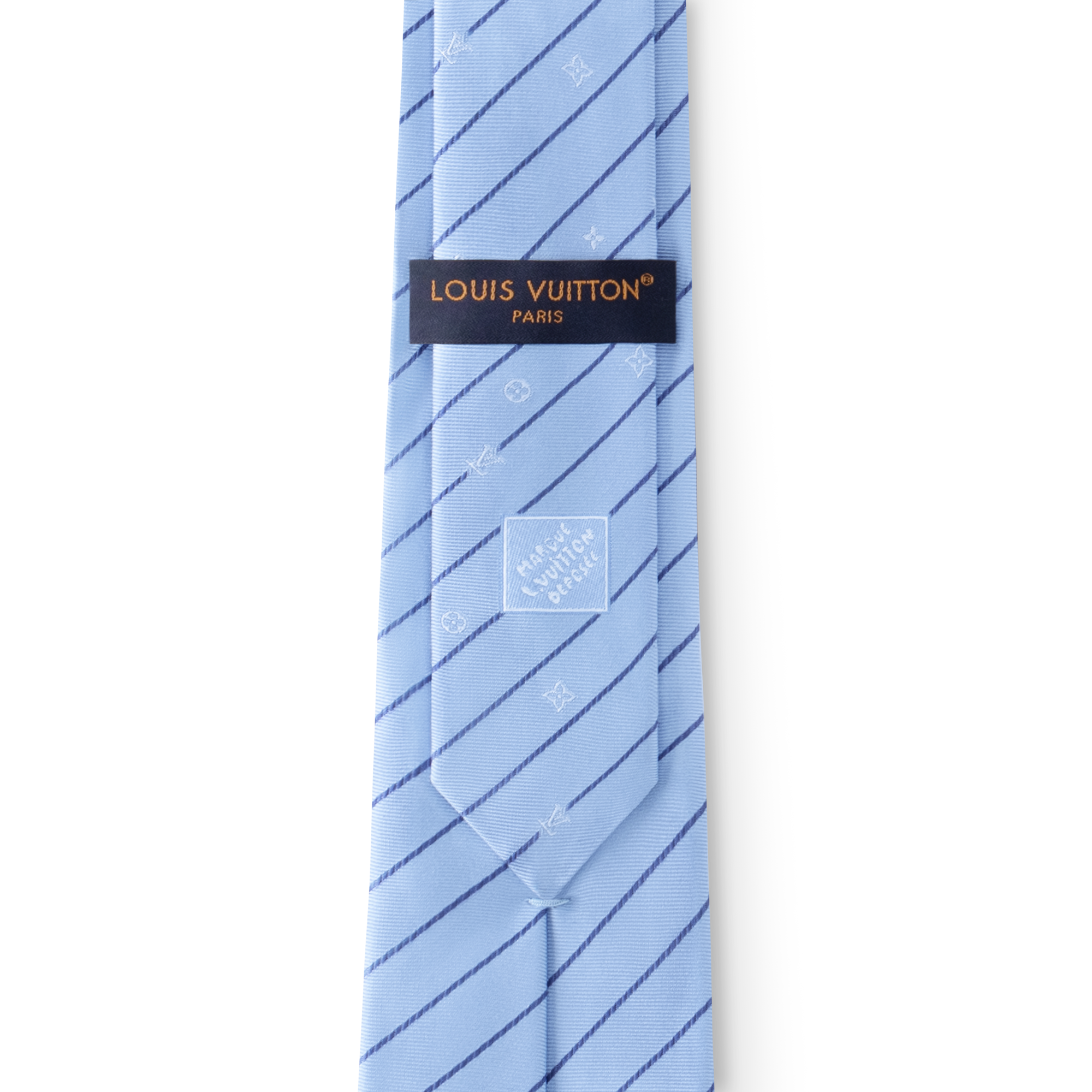 เนคไทรุ่น Monogram Pinstripes . in ผู้ชาย