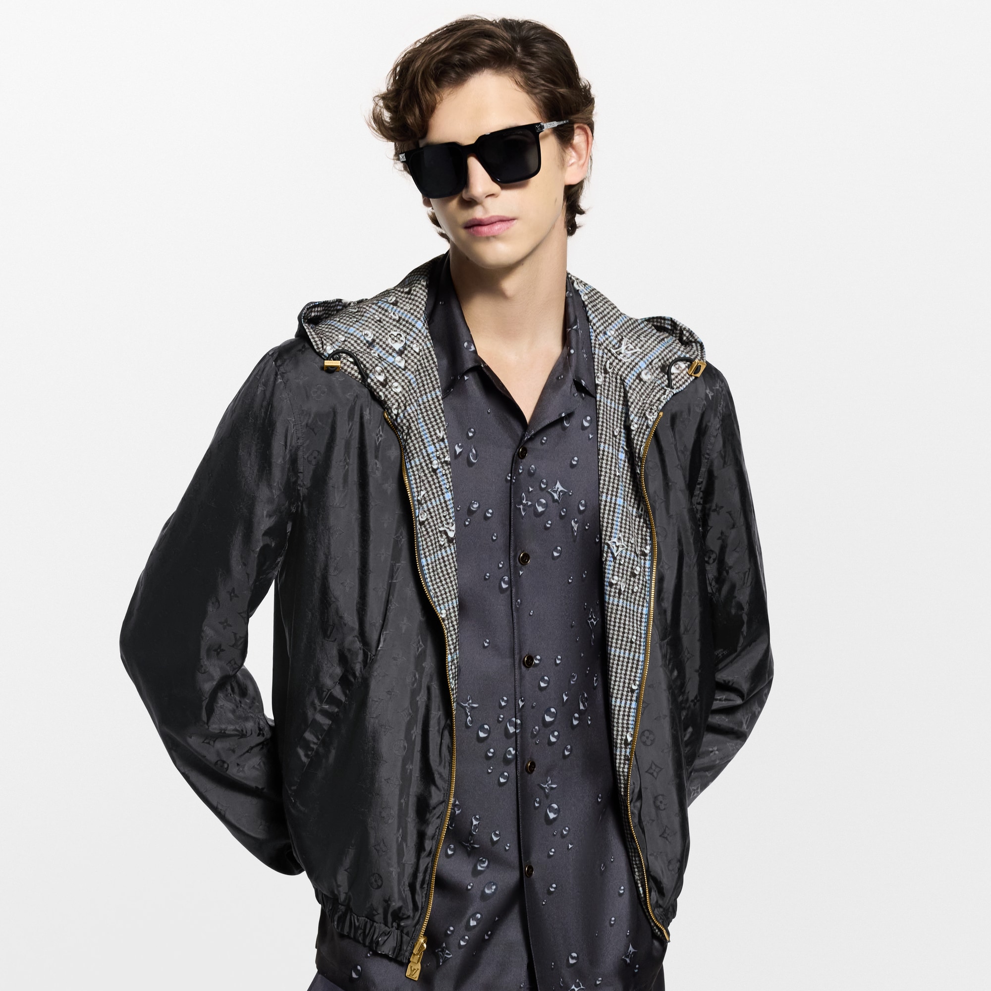 Monogram Reversible Windbreaker  in ผู้ชาย