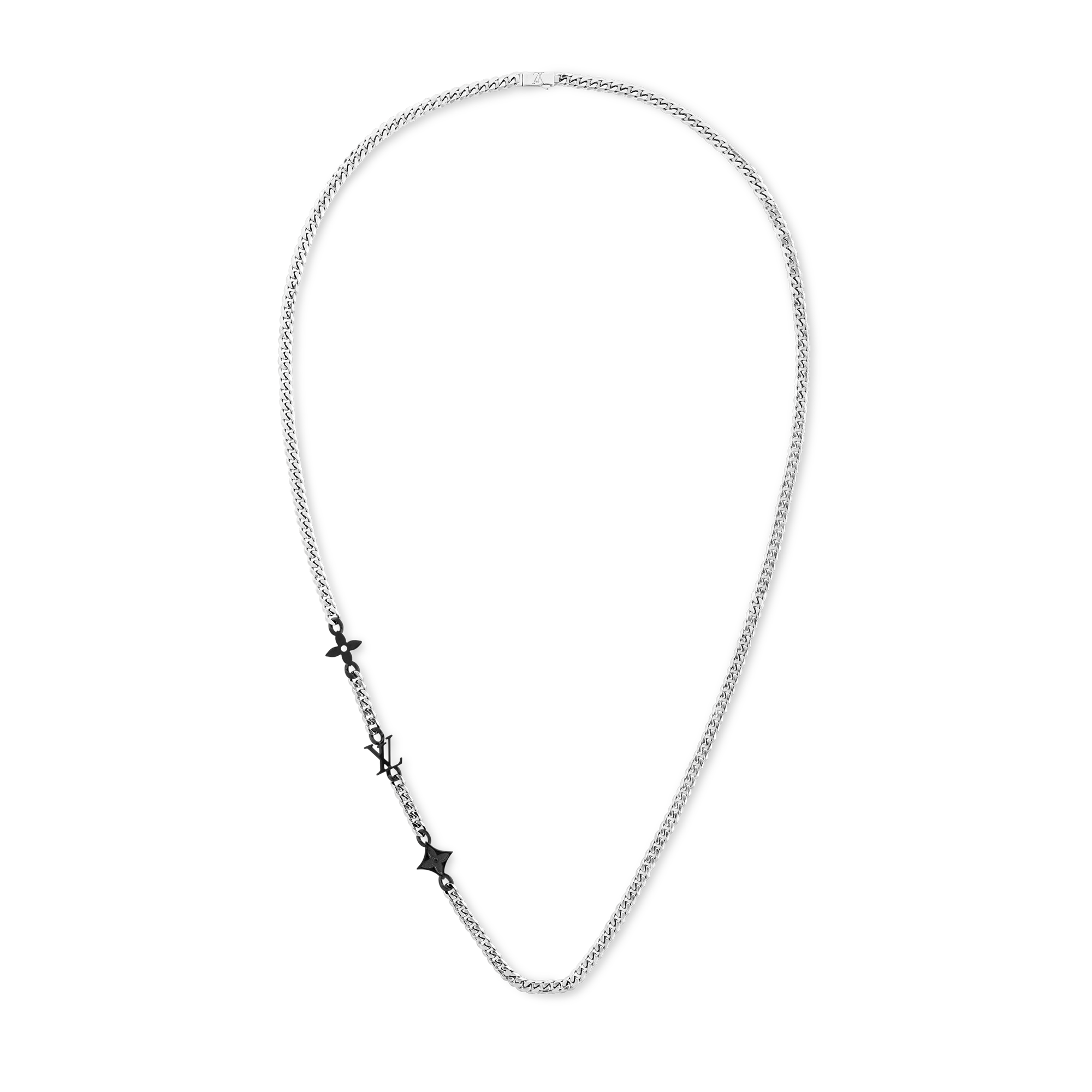 สร้อยคอ Monogram Row . in ผู้ชาย