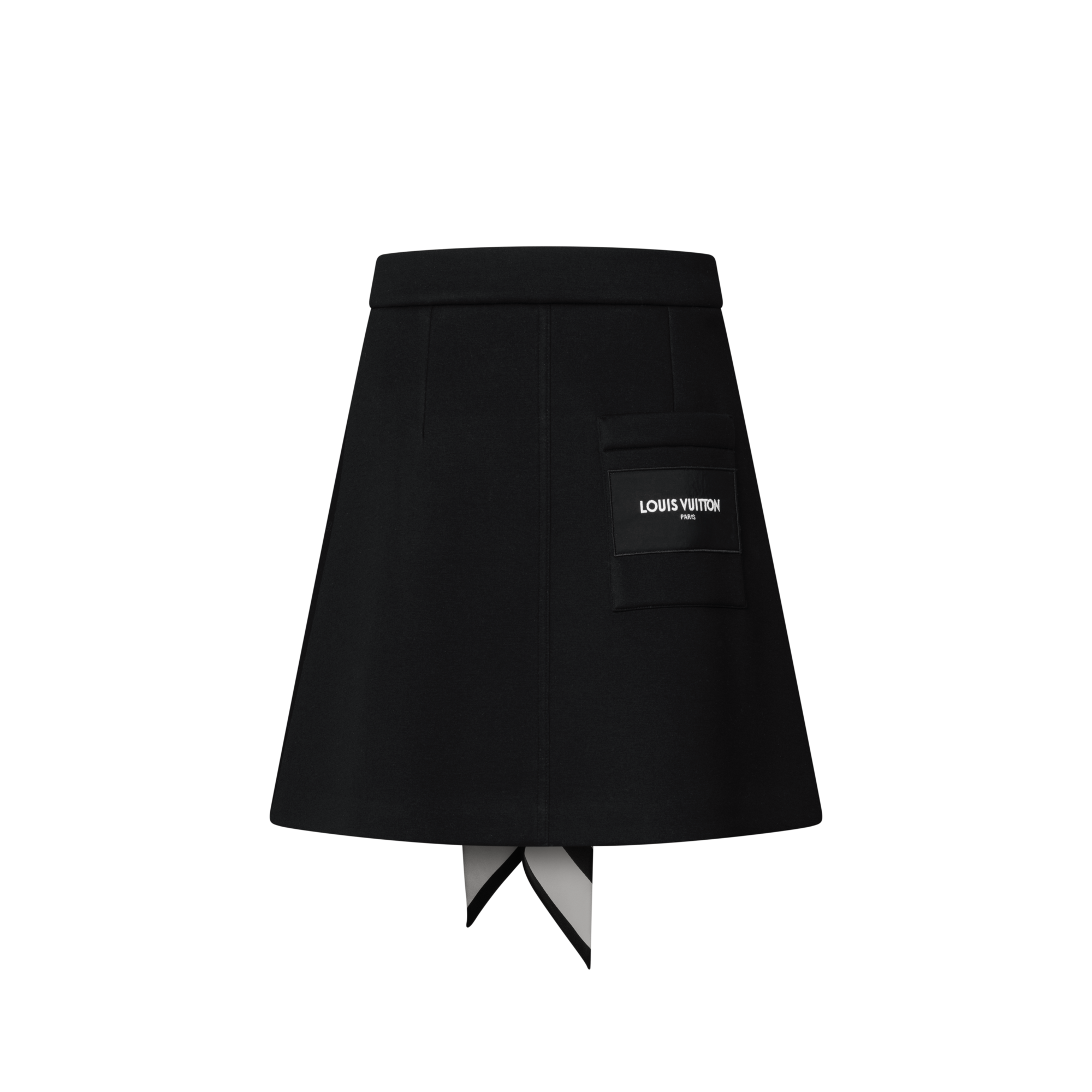 กระโปรงมินิสเกิร์ตแต่งผ้าพันคอลาย Monogram  in ผู้หญิง