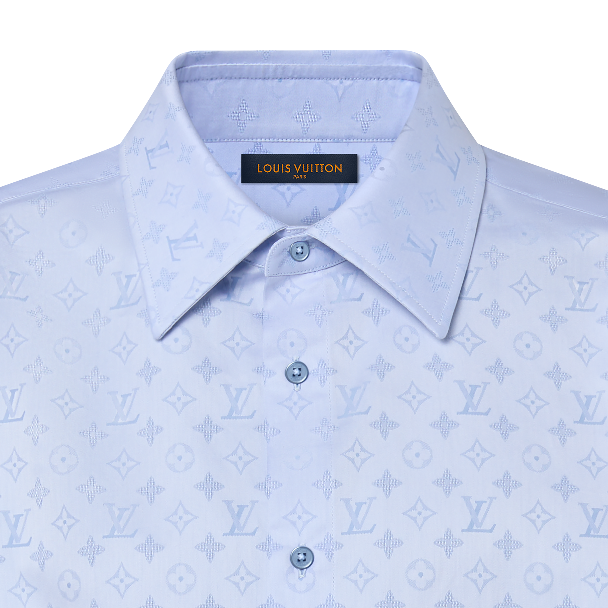 เสื้อเชิ้ตแขนสั้นลาย Monogram  in ผู้ชาย