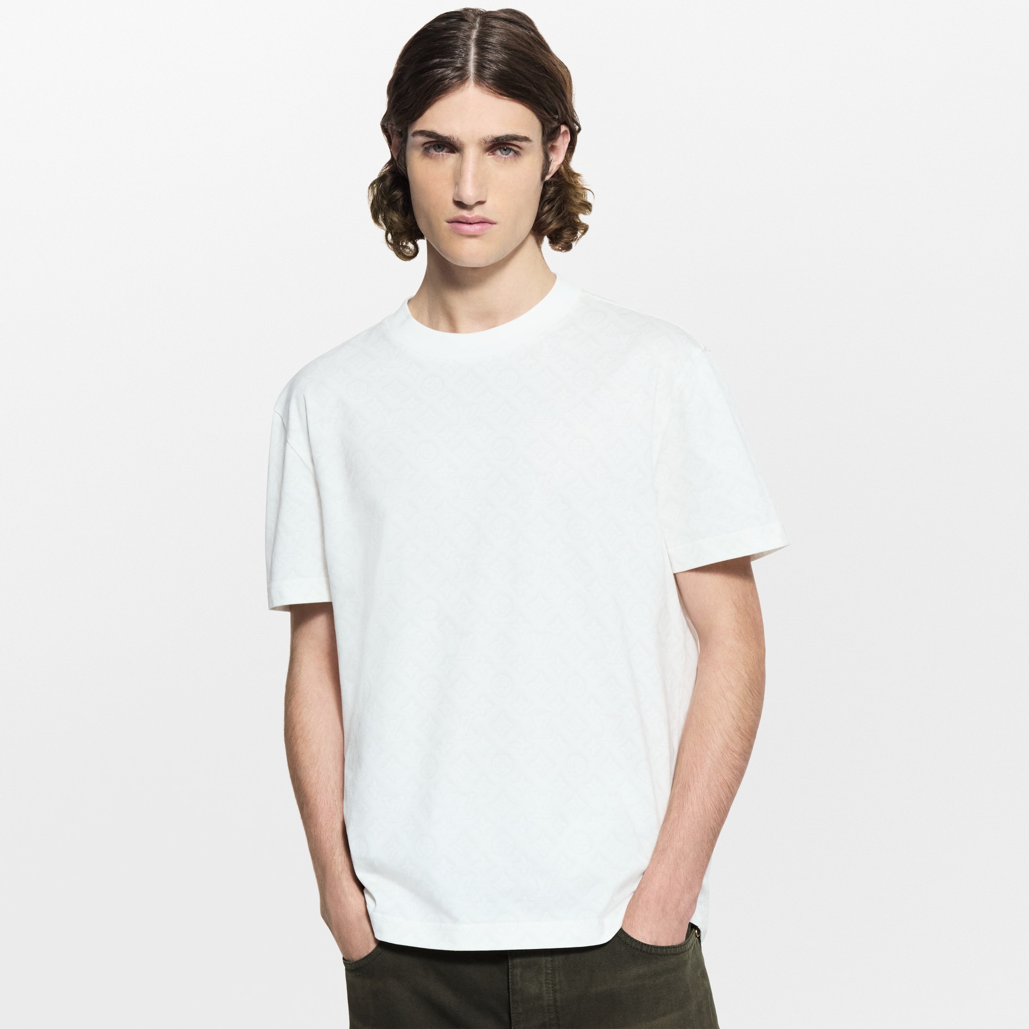 Monogram Short-Sleeved T-Shirt  in ผู้ชาย