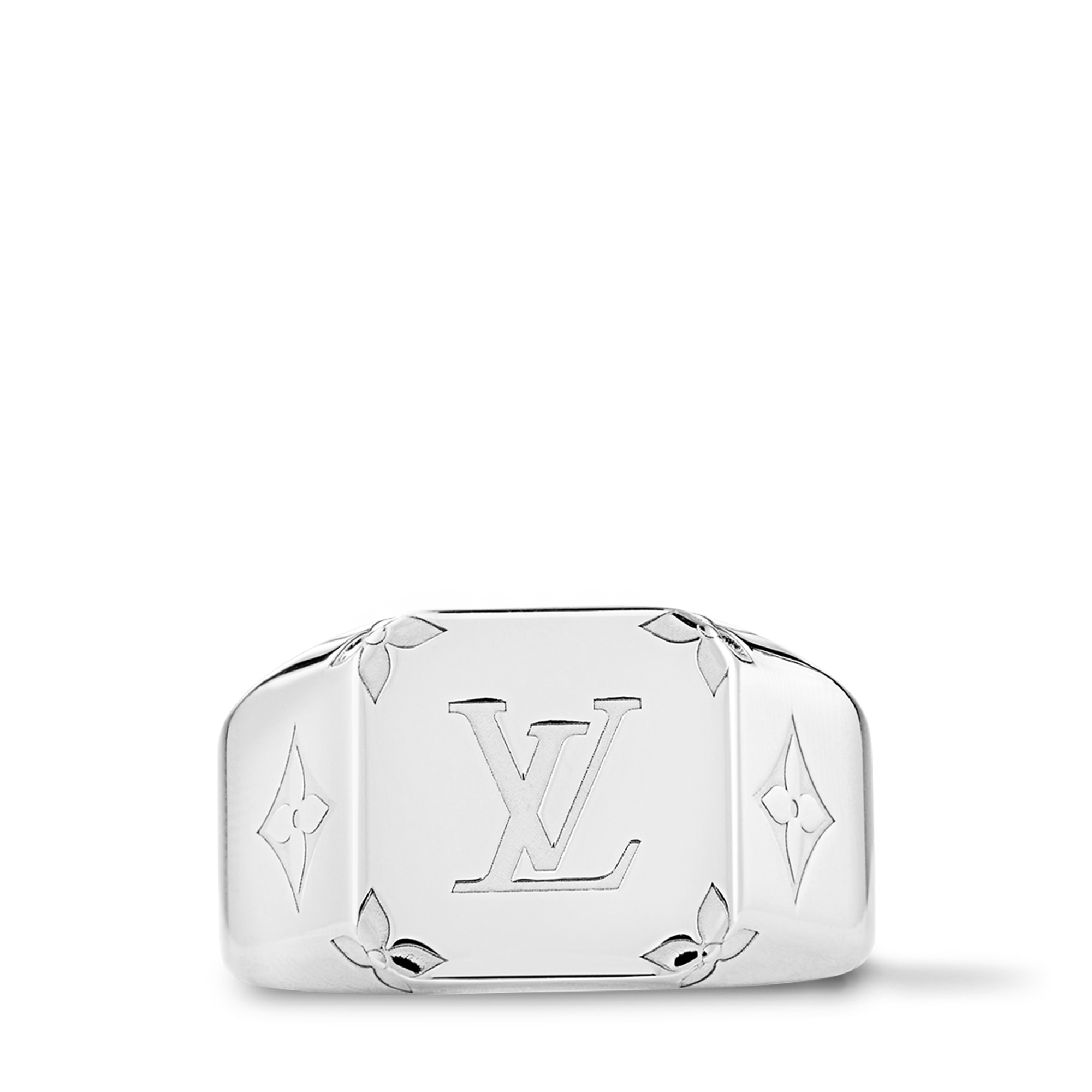 แหวนประทับตรา Monogram . in ผู้ชาย