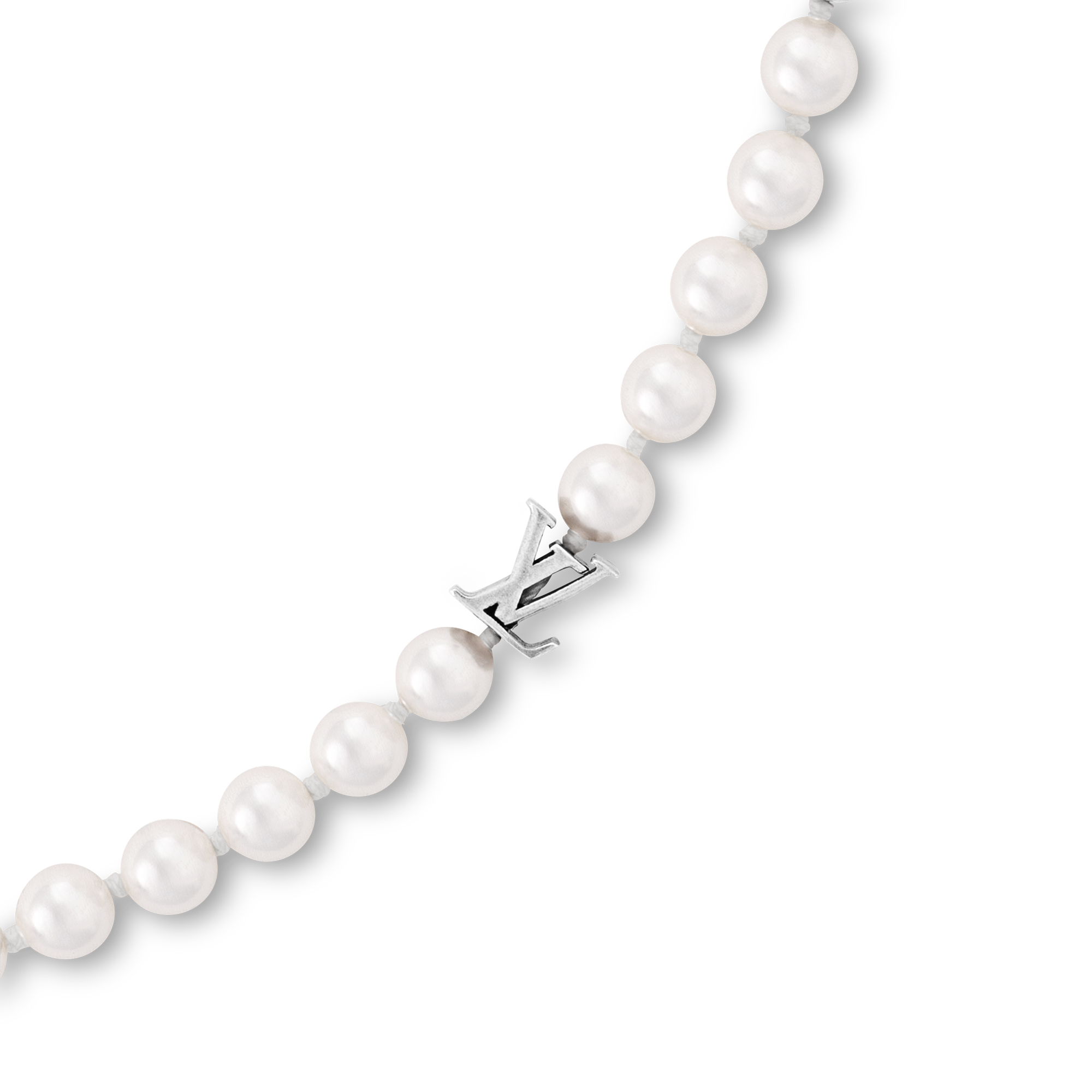 สร้อยคอ Monogram Slim Pearls . in ผู้ชาย