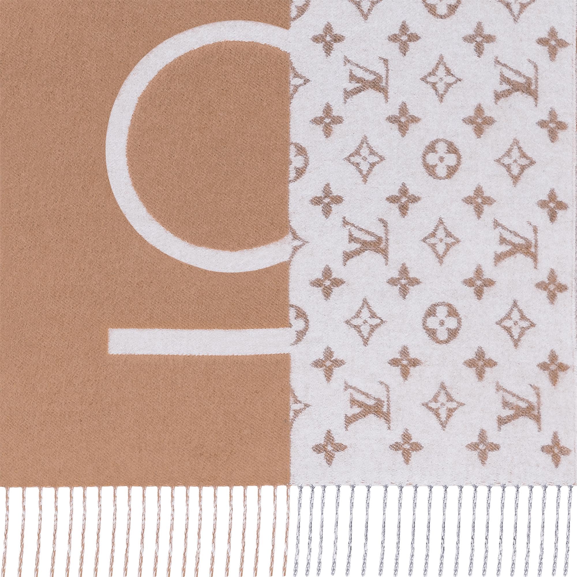 ผ้าพันคอรุ่น Monogram Split . in ผู้ชาย