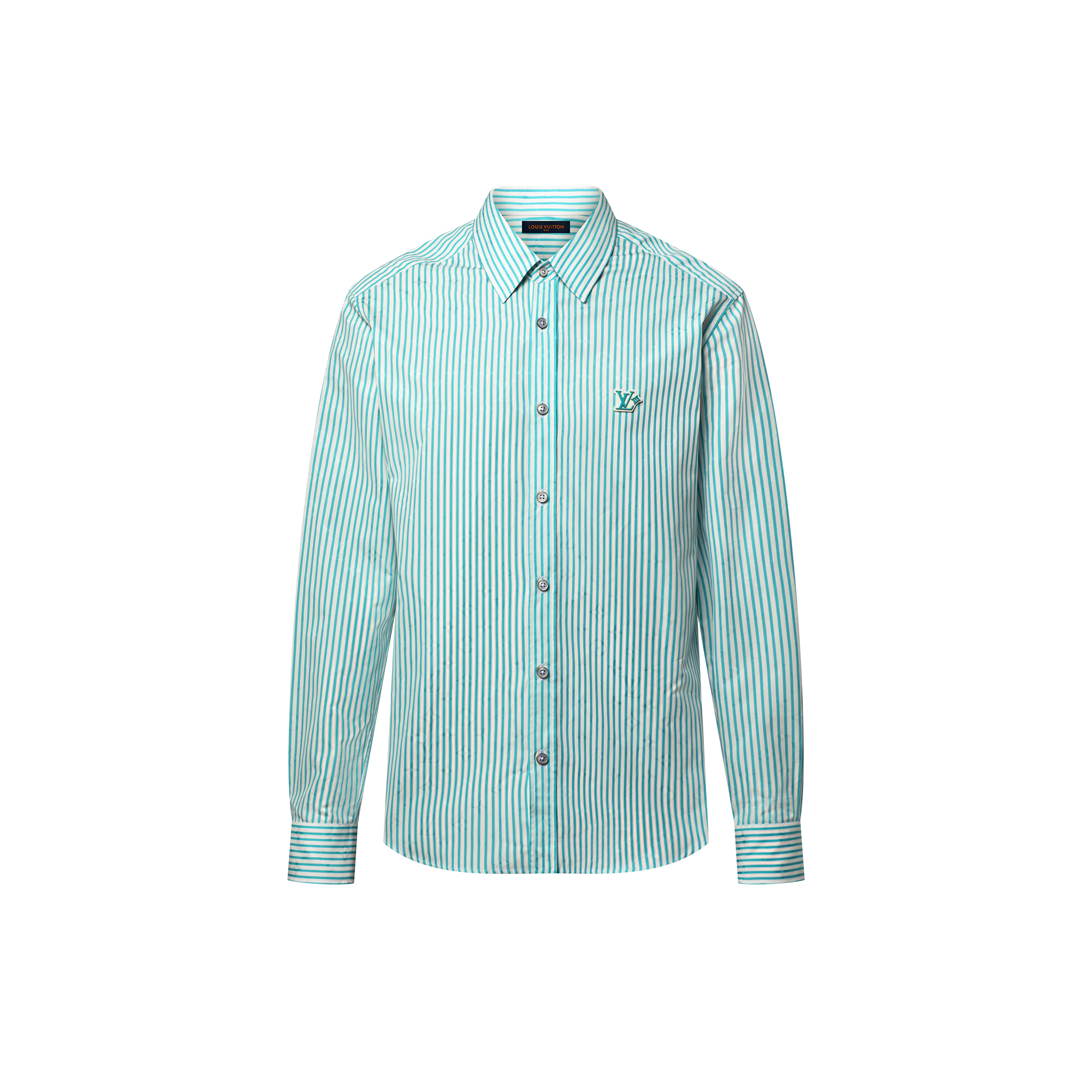 เสื้อเชิ้ตลาย Monogram Striped  in ผู้ชาย