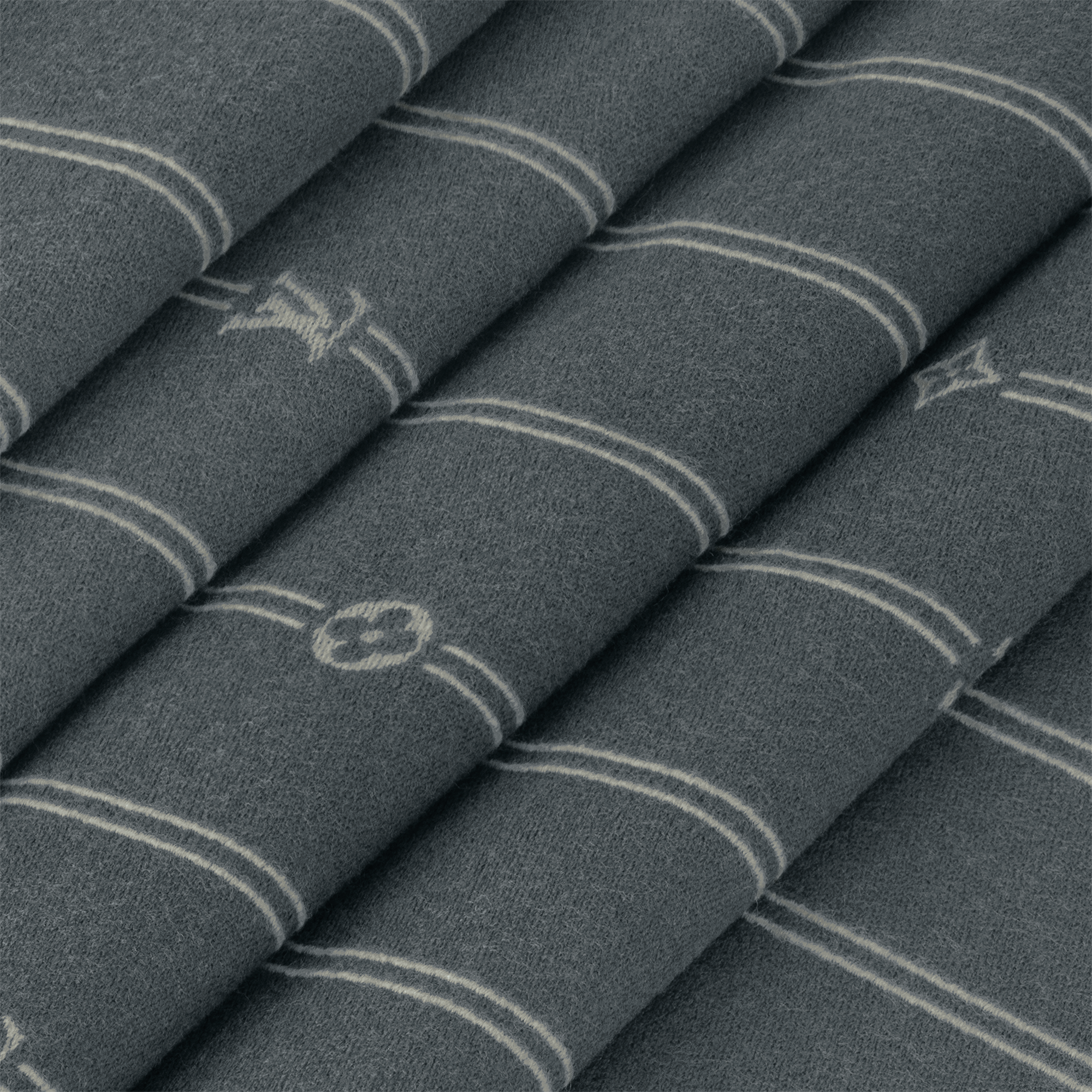 ผ้าพันคอรุ่น Monogram Stripes . in ผู้ชาย