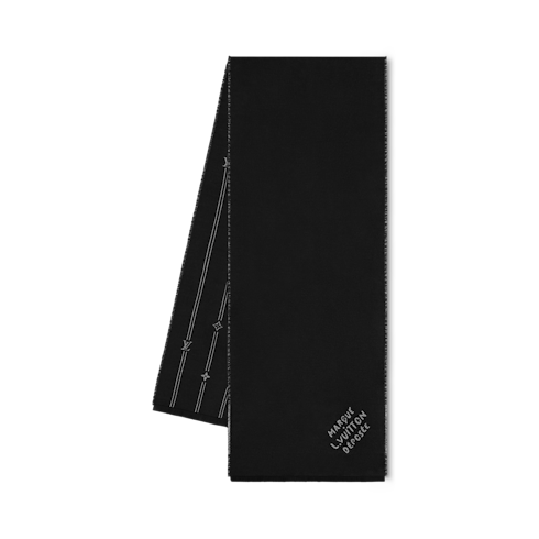 ผ้าพันคอรุ่น Monogram Stripes . in ผู้ชาย's แอคเซสเซอรี่ ผ้าพันคอสำหรับผู้ชาย collections by Louis Vuitton (การย่อ/ขยายผลิตภัณฑ์)