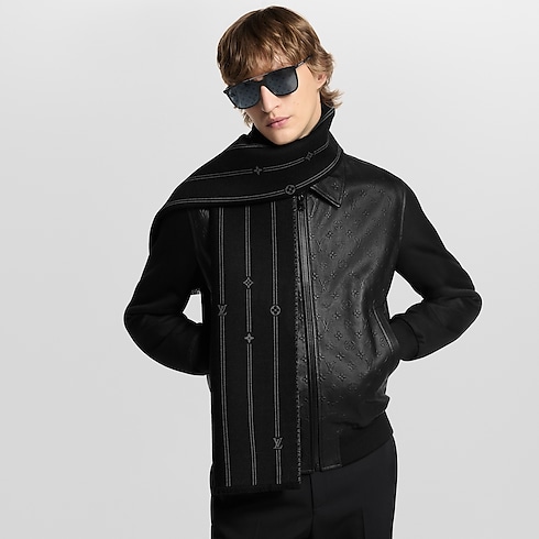 ผ้าพันคอรุ่น Monogram Stripes . in ผู้ชาย's แอคเซสเซอรี่ ผ้าพันคอสำหรับผู้ชาย collections by Louis Vuitton (การย่อ/ขยายผลิตภัณฑ์)