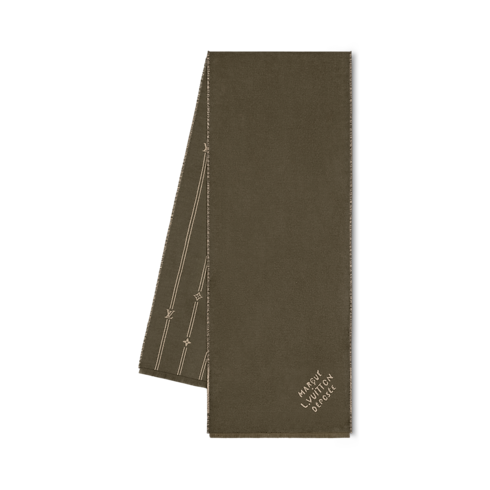 ผ้าพันคอรุ่น Monogram Stripes . in ผู้ชาย's แอคเซสเซอรี่ ผ้าพันคอสำหรับผู้ชาย collections by Louis Vuitton (การย่อ/ขยายผลิตภัณฑ์)