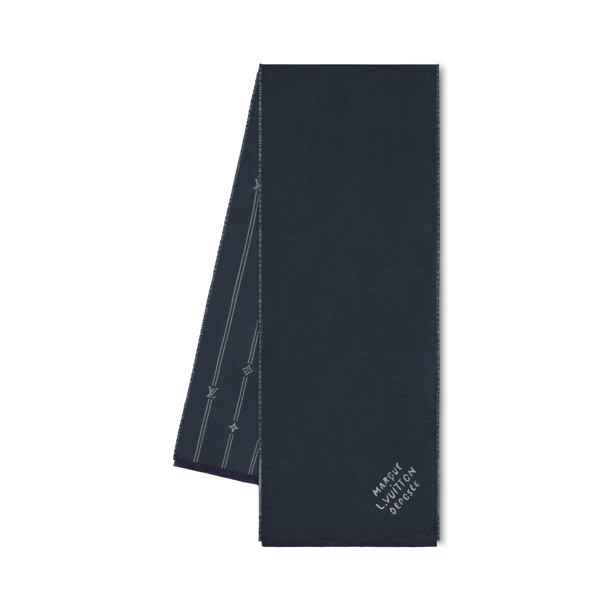 ผ้าพันคอรุ่น Monogram Stripes . in ผู้ชาย