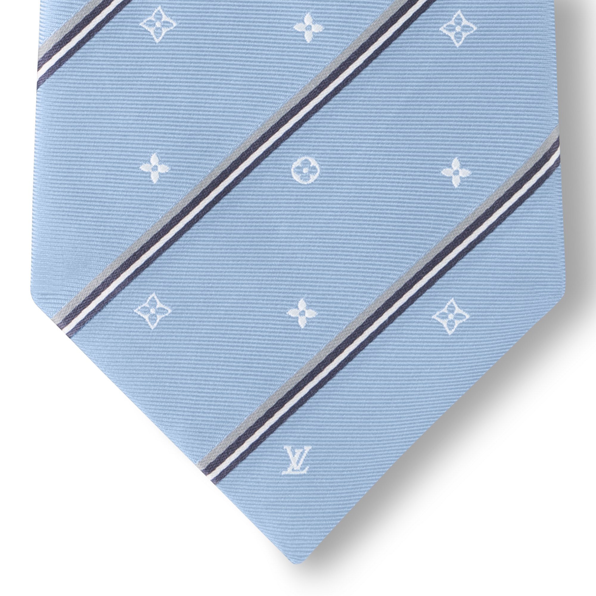 เนคไทรุ่น Monogram Stripes . in ผู้ชาย
