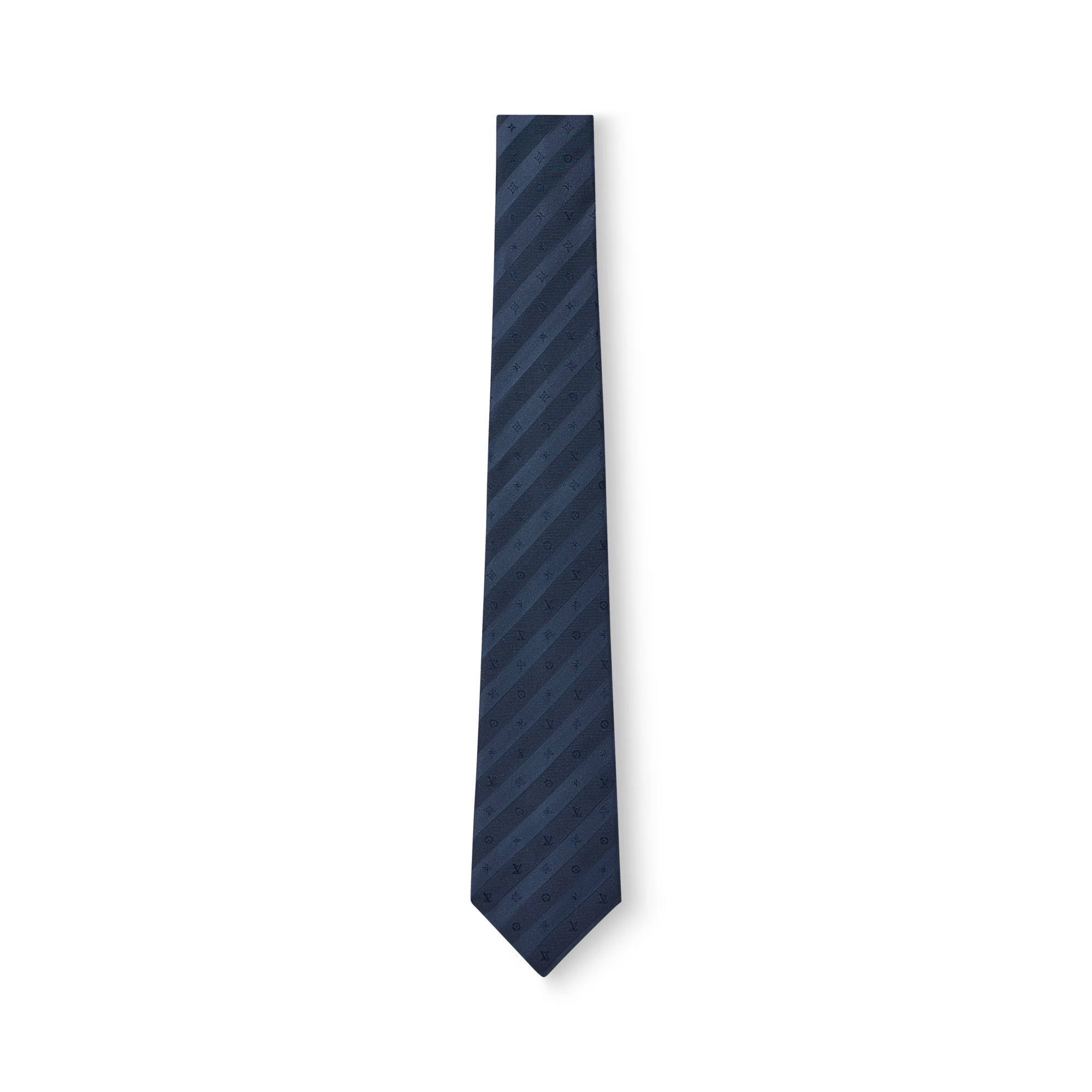 เนคไทรุ่น Monogram Stripy . in ผู้ชาย