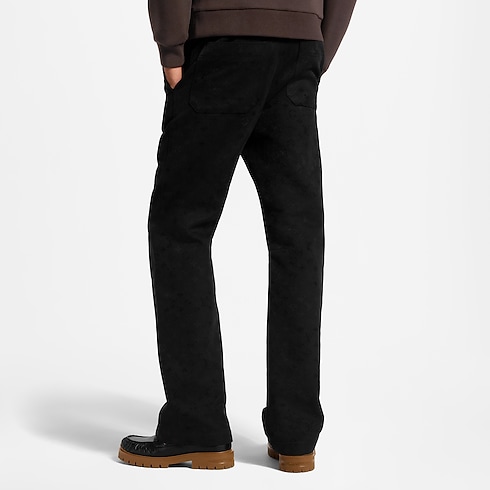 กางเกงแคชวลลาย Monogram Surplus cropped worn view