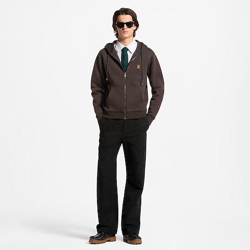 กางเกงแคชวลลาย Monogram Surplus worn view