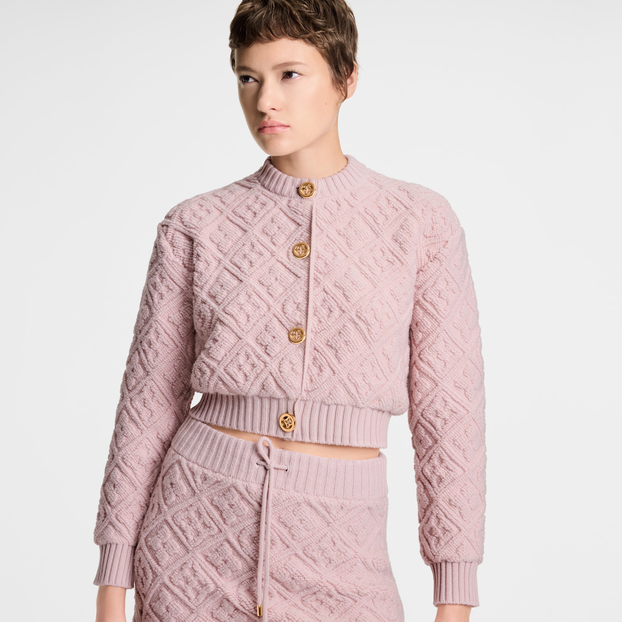 Monogram Toweling Cardigan  in ผู้หญิง