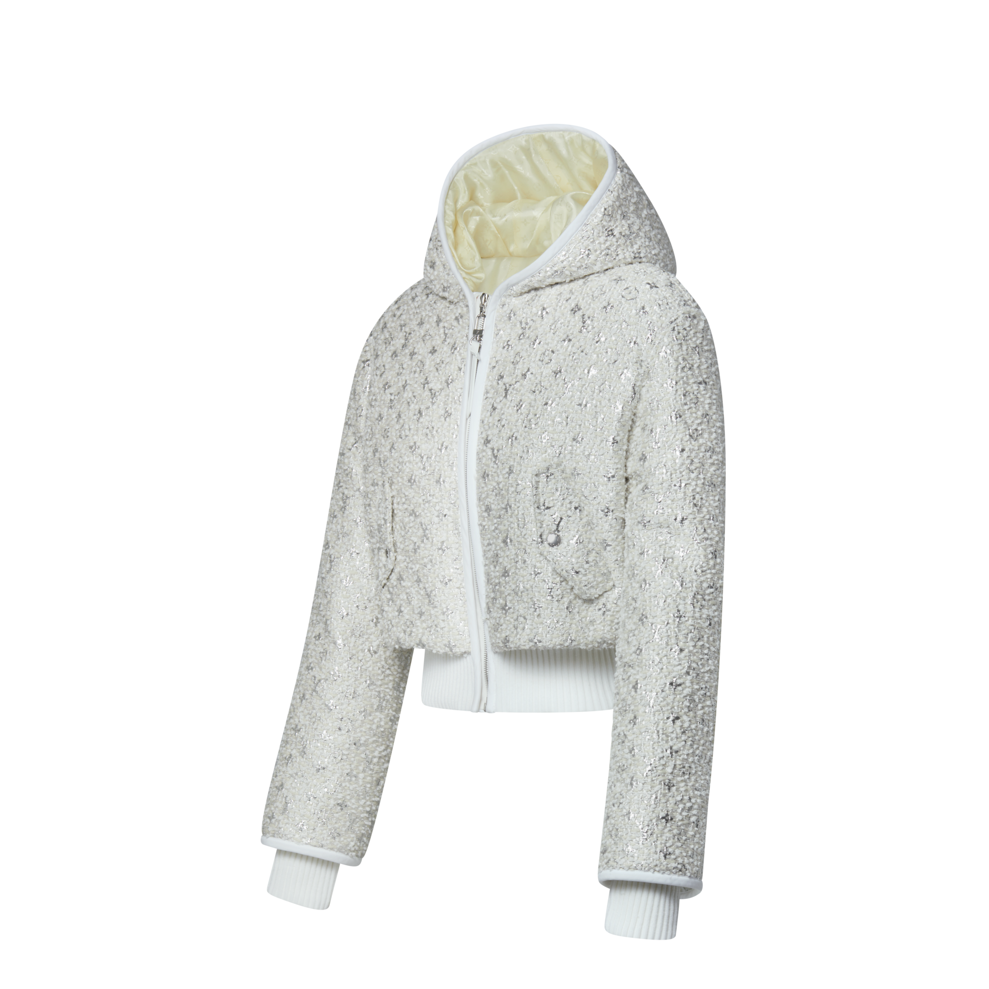 Monogram Tweed Cropped Jacket  in ผู้หญิง