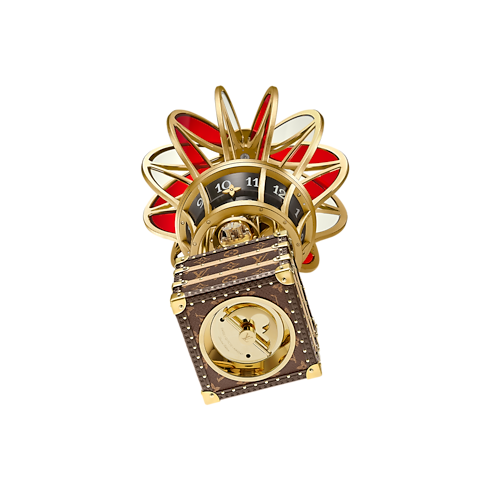 นาฬิกาตั้งโต๊ะรุ่น Montgolfière Aéro in นาฬิกา's คอลเลคชั่นนาฬิกา วัตถุเวลา collections by Louis Vuitton (การย่อ/ขยายผลิตภัณฑ์)