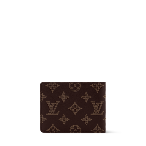 กระเป๋าสตางค์รุ่น Multiple Monogram Shadow in ผู้ชาย's กระเป๋าสตางค์และผลิตภัณฑ์เครื่องหนังขนาดเล็ก กระเป๋าสตางค์สำหรับผู้ชาย collections by Louis Vuitton (การย่อ/ขยายผลิตภัณฑ์)