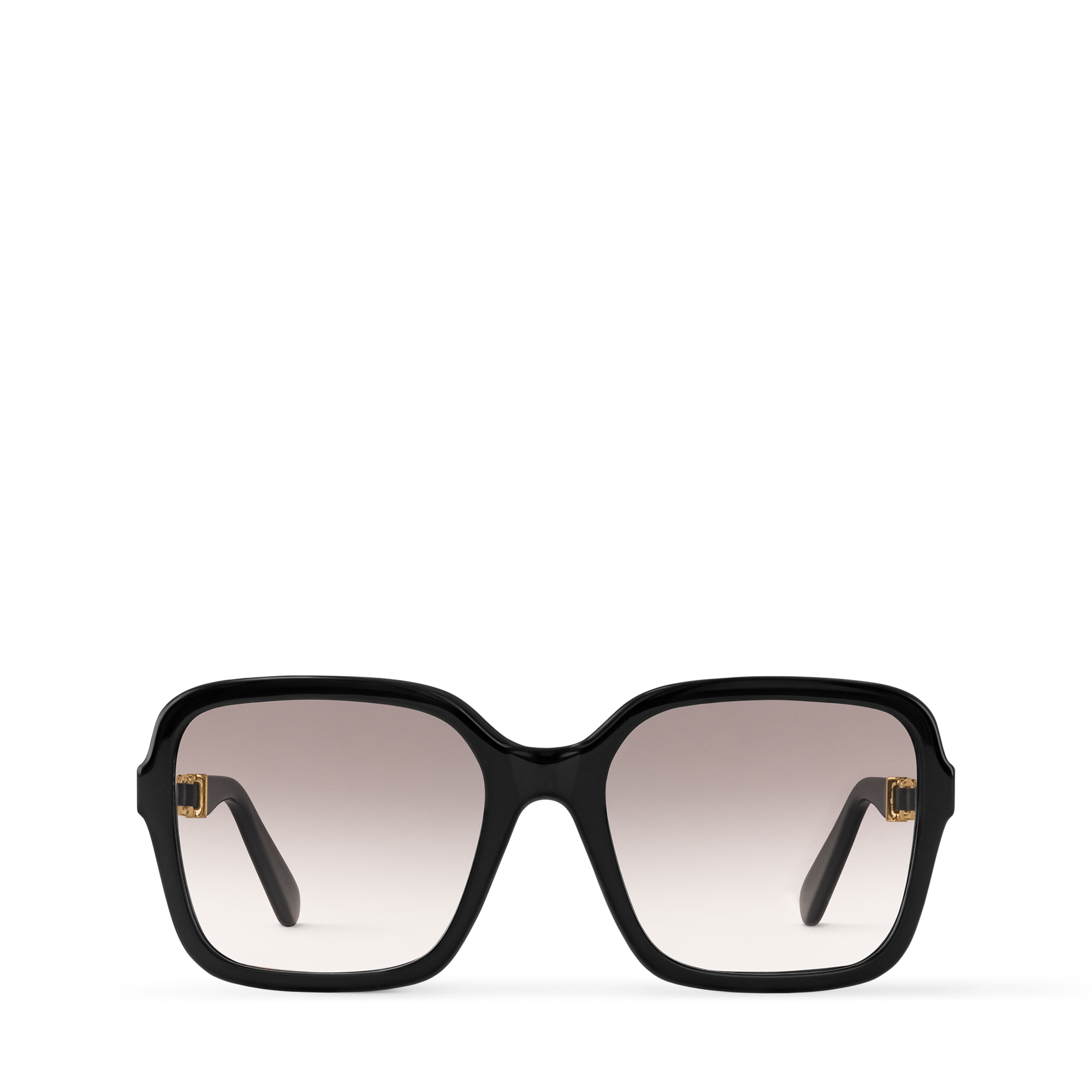 แว่นตากันแดดทรงสี่เหลี่ยมกรอบใหญ่รุ่น My LV Chain Braided . in ผู้หญิง