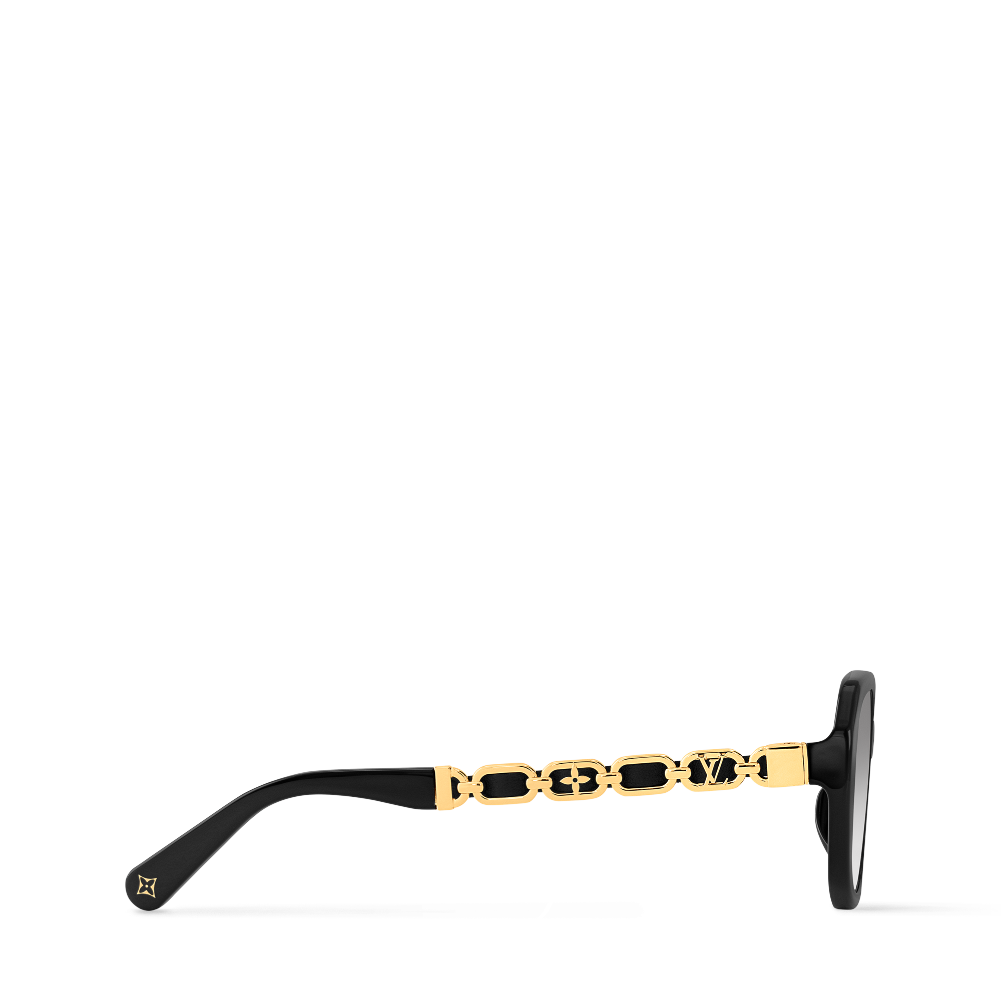 แว่นตากันแดดทรงรีรุ่น My LV Chain Braided . in ผู้หญิง