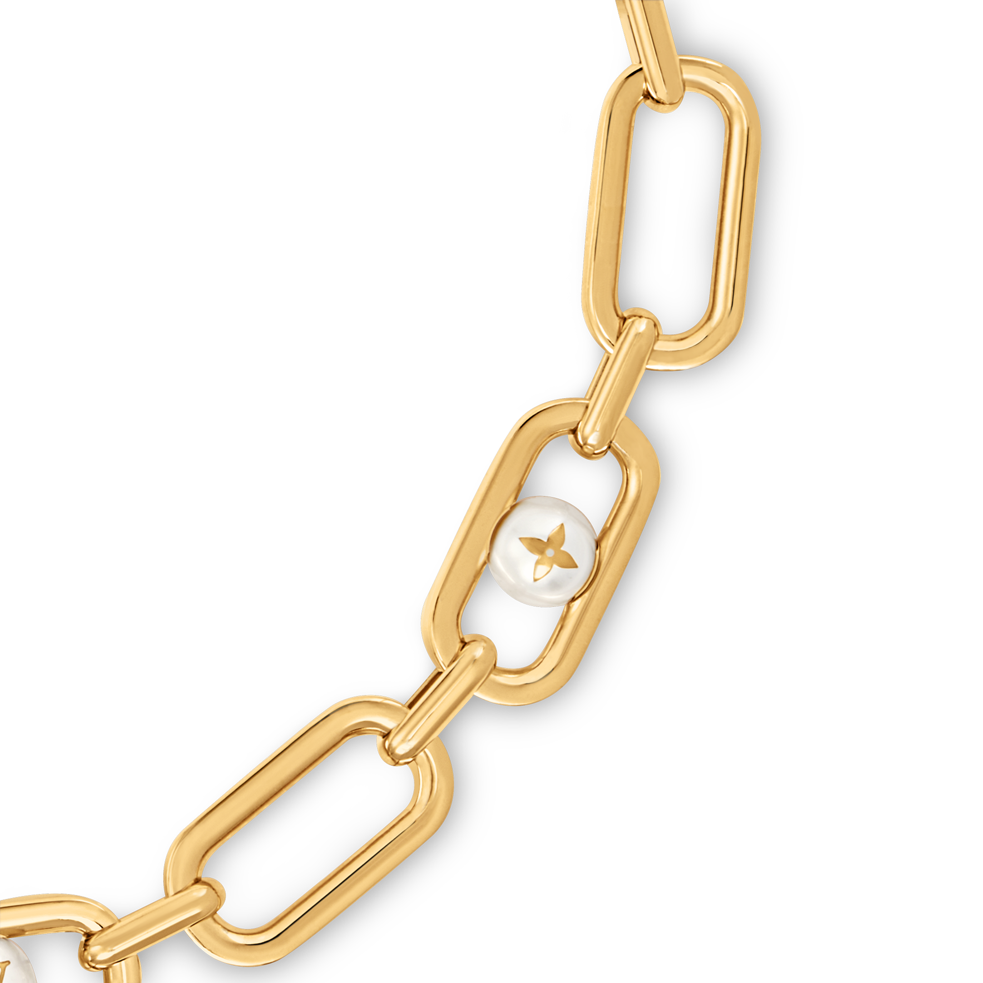 สร้อยคอ My LV Chain Pearls . in ผู้หญิง