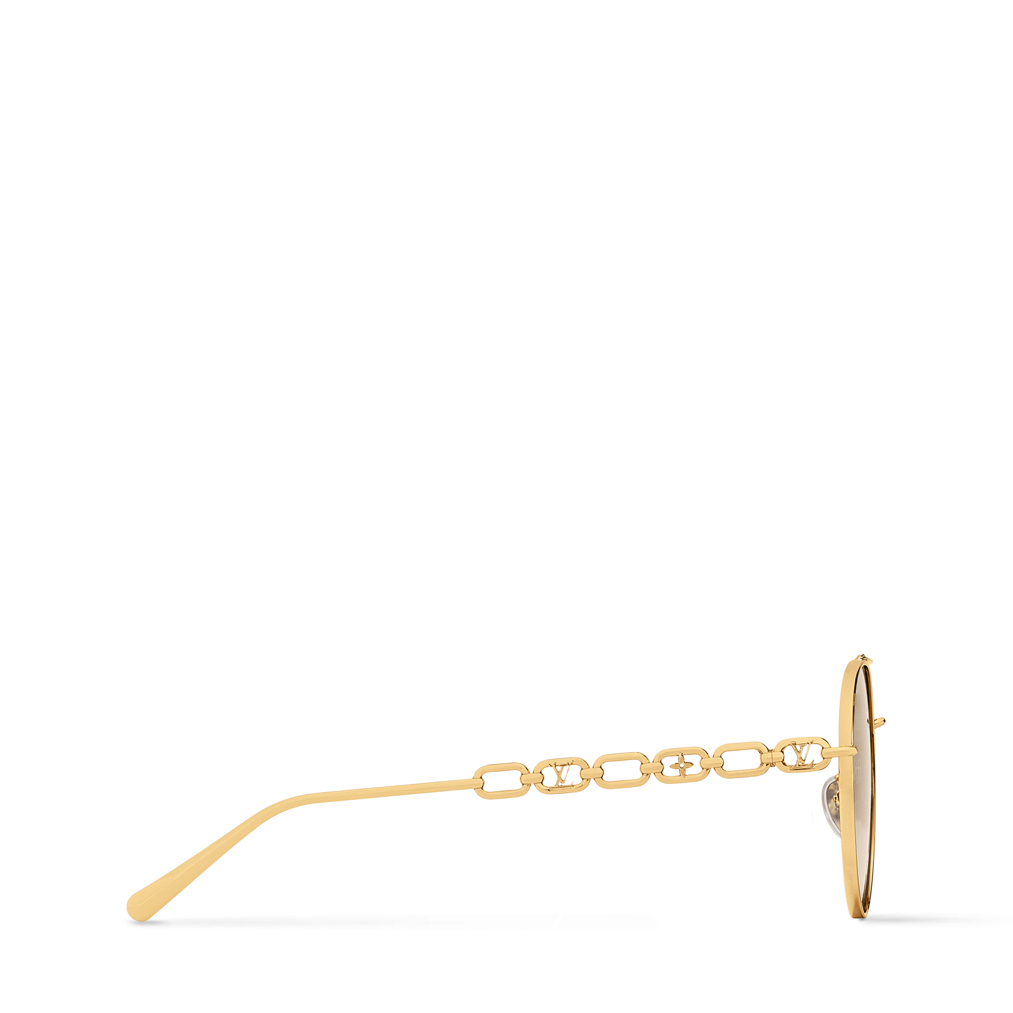 แว่นตากันแดดทรงนักบินรุ่น My LV Chain . in ผู้หญิง