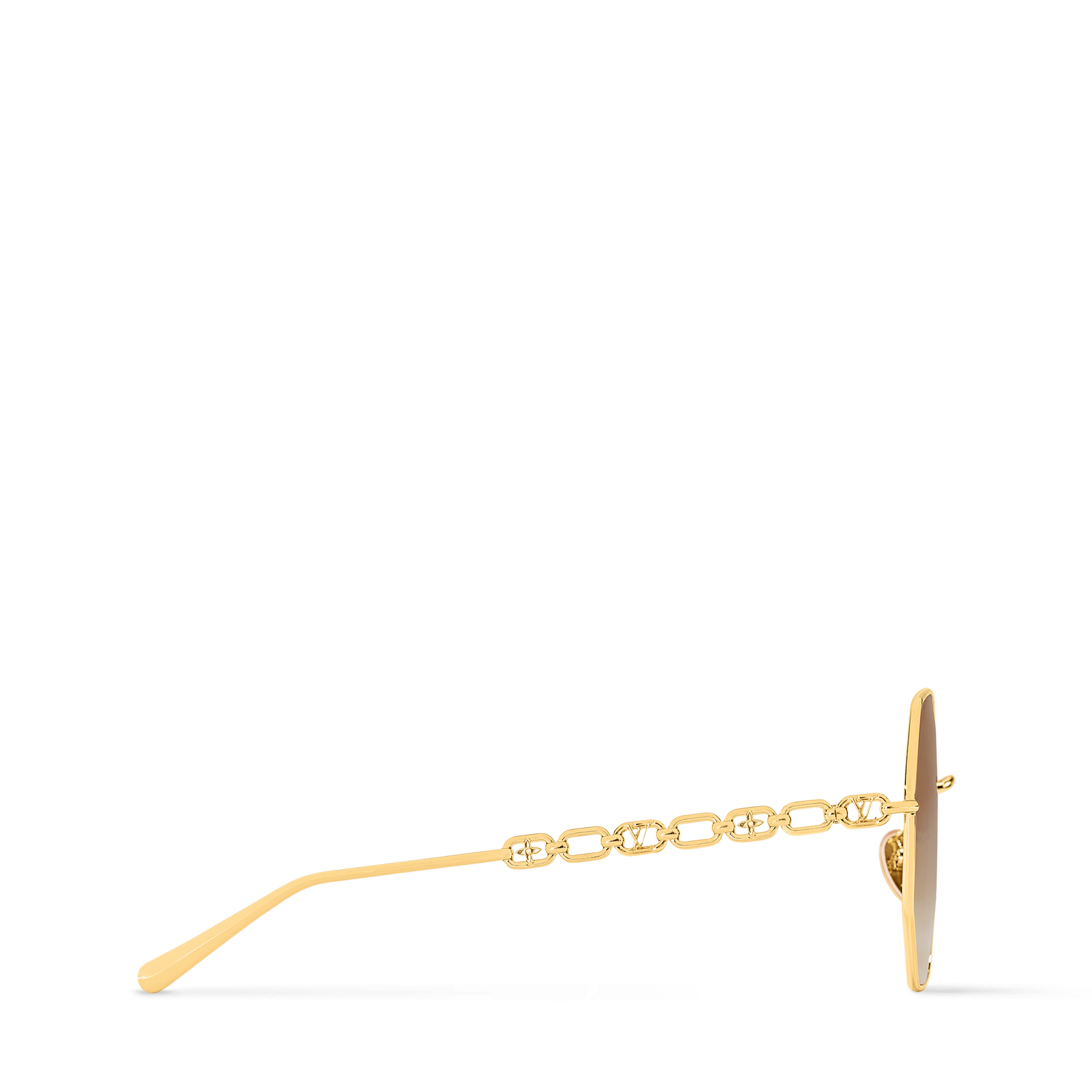 แว่นตากันแดดทรงกลมรุ่น My LV Chain . in ผู้หญิง