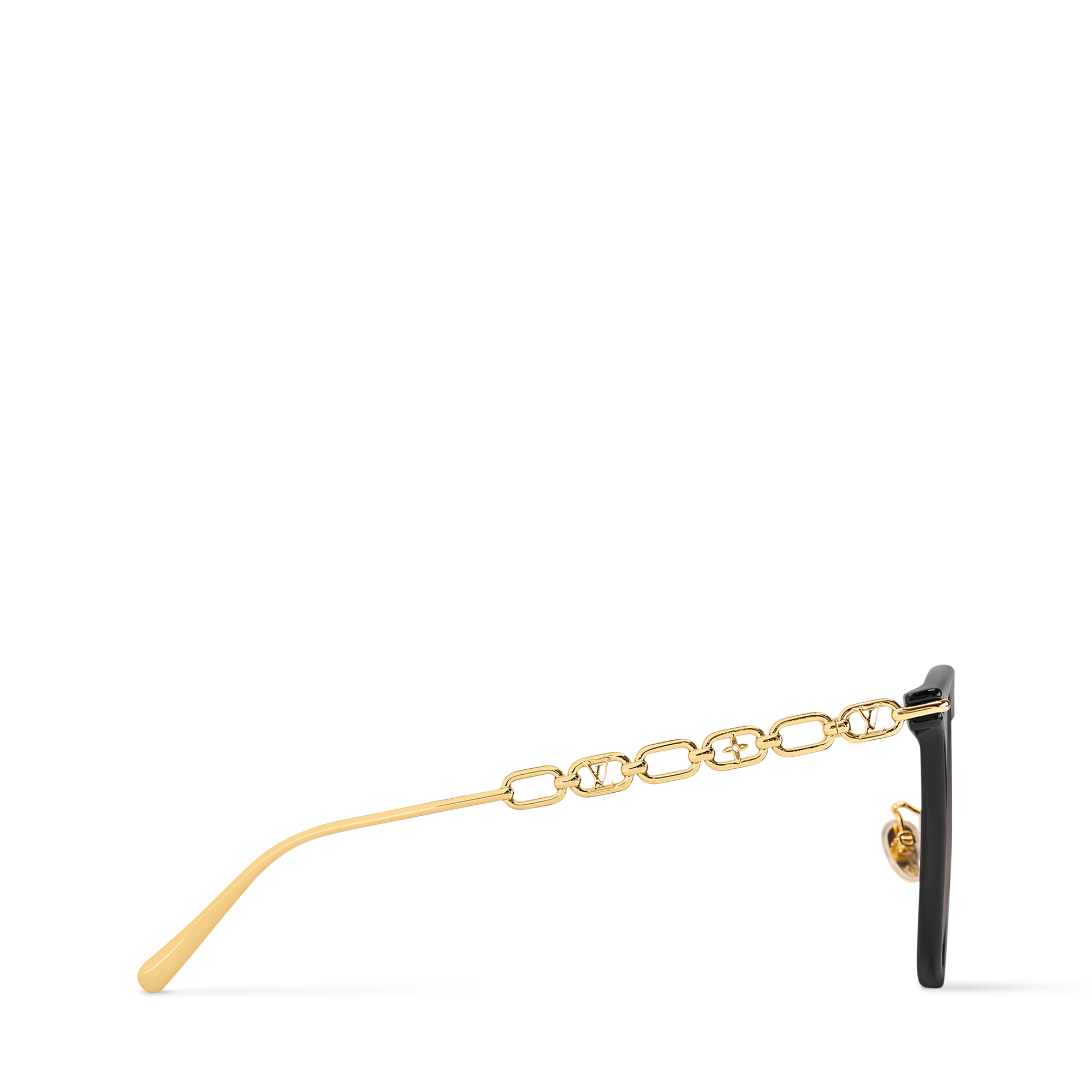 แว่นตากันแดดทรงสี่เหลี่ยมรุ่น My LV Chain Two Classique . in ผู้หญิง