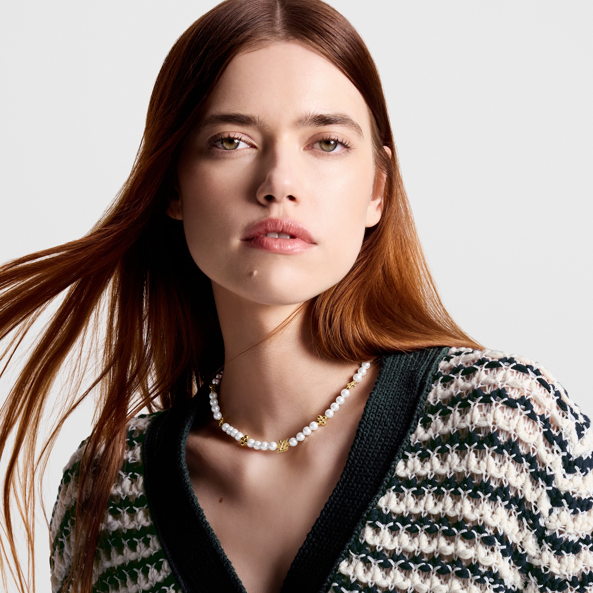 สร้อยคอ My LV Pearl . in ผู้หญิง