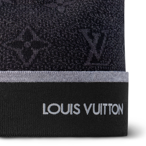 หมวกรุ่น My Monogram Eclipse . in ผู้ชาย's แอคเซสเซอรี่ หมวก หมวกบีนนี่ และถุงมือ collections by Louis Vuitton (การย่อ/ขยายผลิตภัณฑ์)