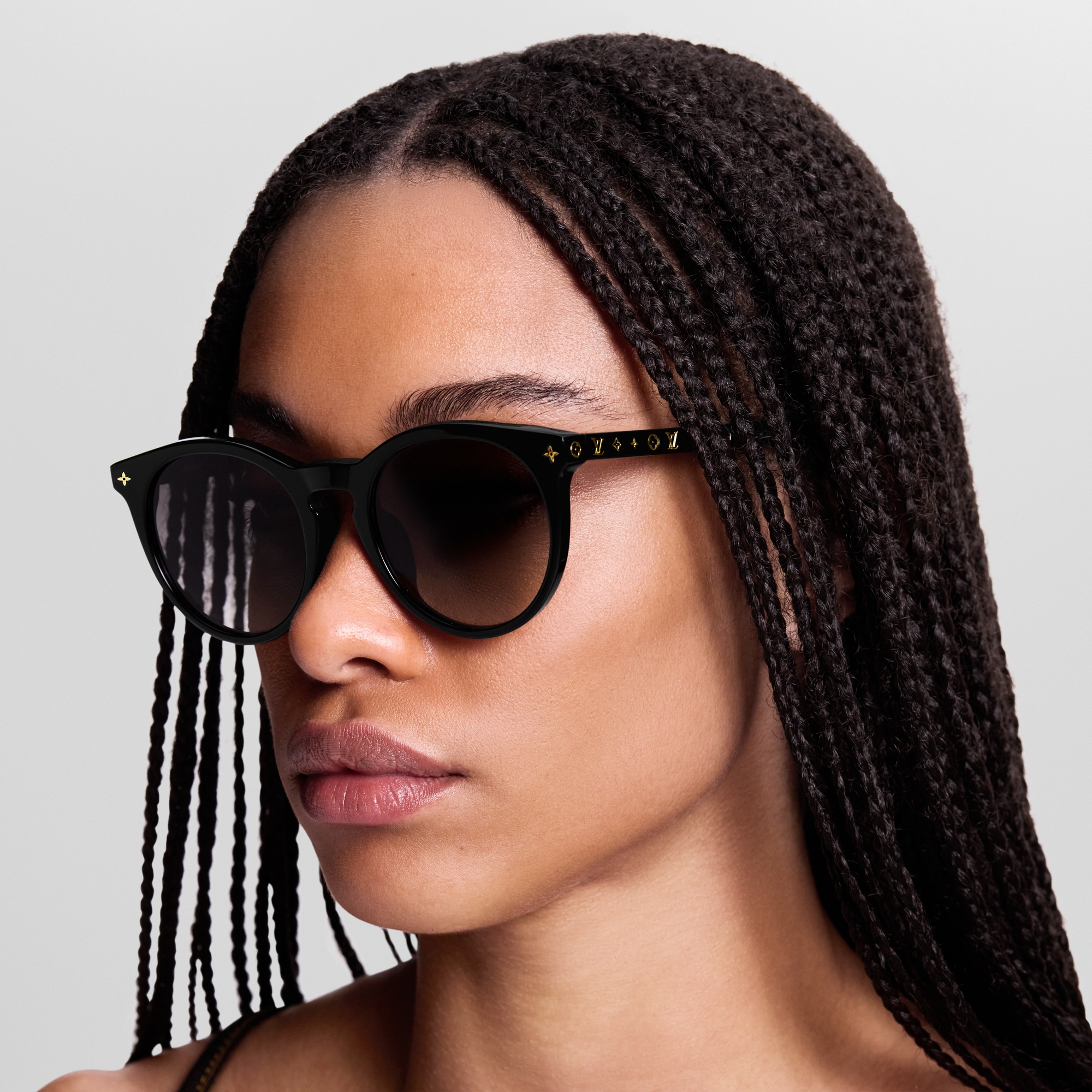 แว่นตากันแดดทรงกลมรุ่น My Monogram Light . in ผู้ชาย