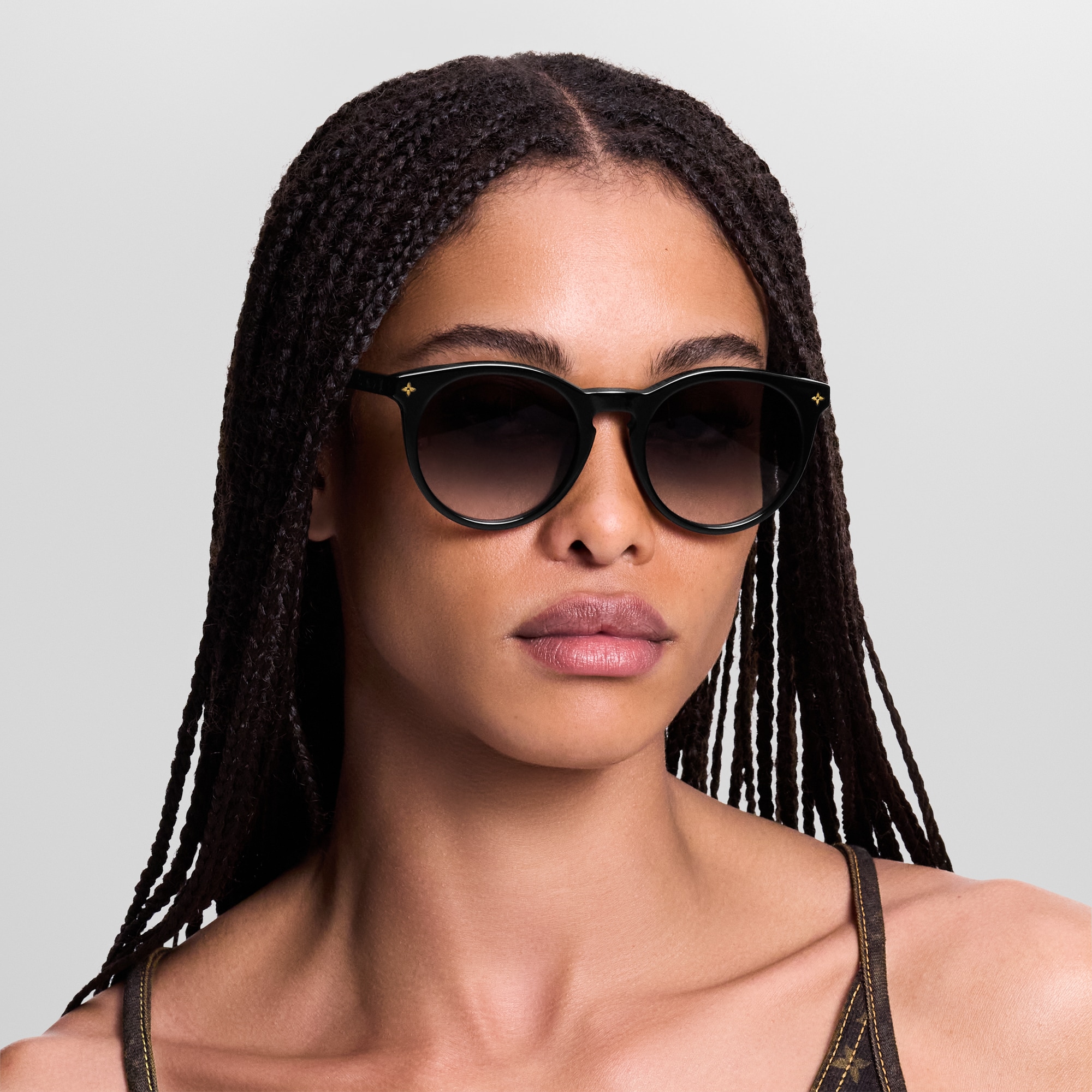 แว่นตากันแดดทรงกลมรุ่น My Monogram Light . in ผู้ชาย