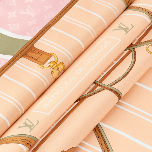 ผ้า Square รุ่น My Neverfull 90 . in ผู้หญิง's แอคเซสเซอรี่ ผ้าโพกหัวสำหรับผู้หญิง collections by Louis Vuitton (การย่อ/ขยายผลิตภัณฑ์)