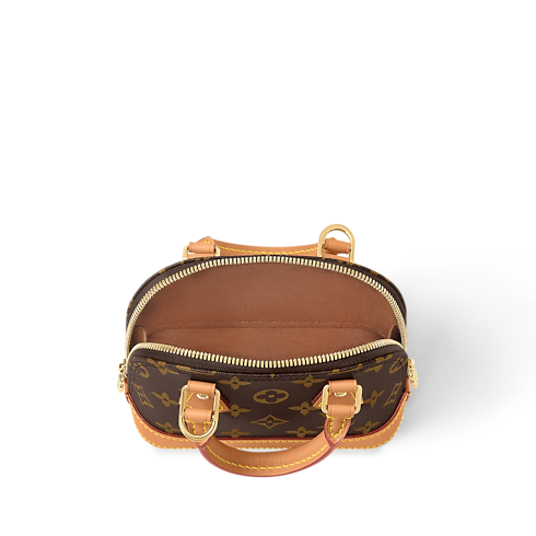 กระเป๋ารุ่น Nano Alma Monogram in ผู้หญิง's กระเป๋าสตางค์และผลิตภัณฑ์เครื่องหนังขนาดเล็ก กระเป๋าสตางค์สะพายข้างสำหรับผู้หญิง collections by Louis Vuitton (การย่อ/ขยายผลิตภัณฑ์)