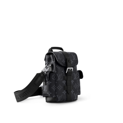 กระเป๋าสะพายหลังรุ่น Nano Christopher Monogram Eclipse in ผู้ชาย's กระเป๋า All Collections collections by Louis Vuitton (การย่อ/ขยายผลิตภัณฑ์)