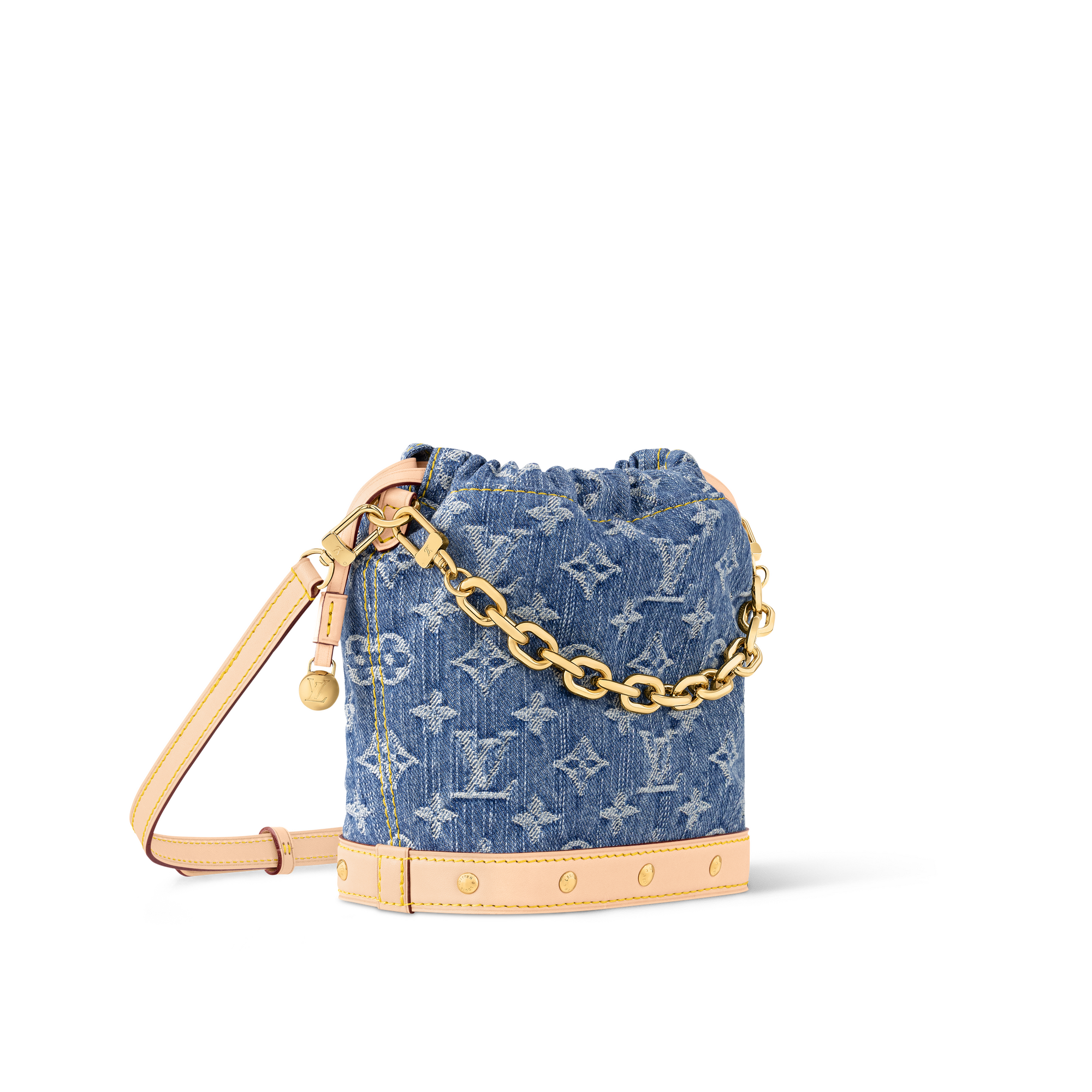 กระเป๋ารุ่น Nano Noé Monogram เดนิม in ผู้หญิง