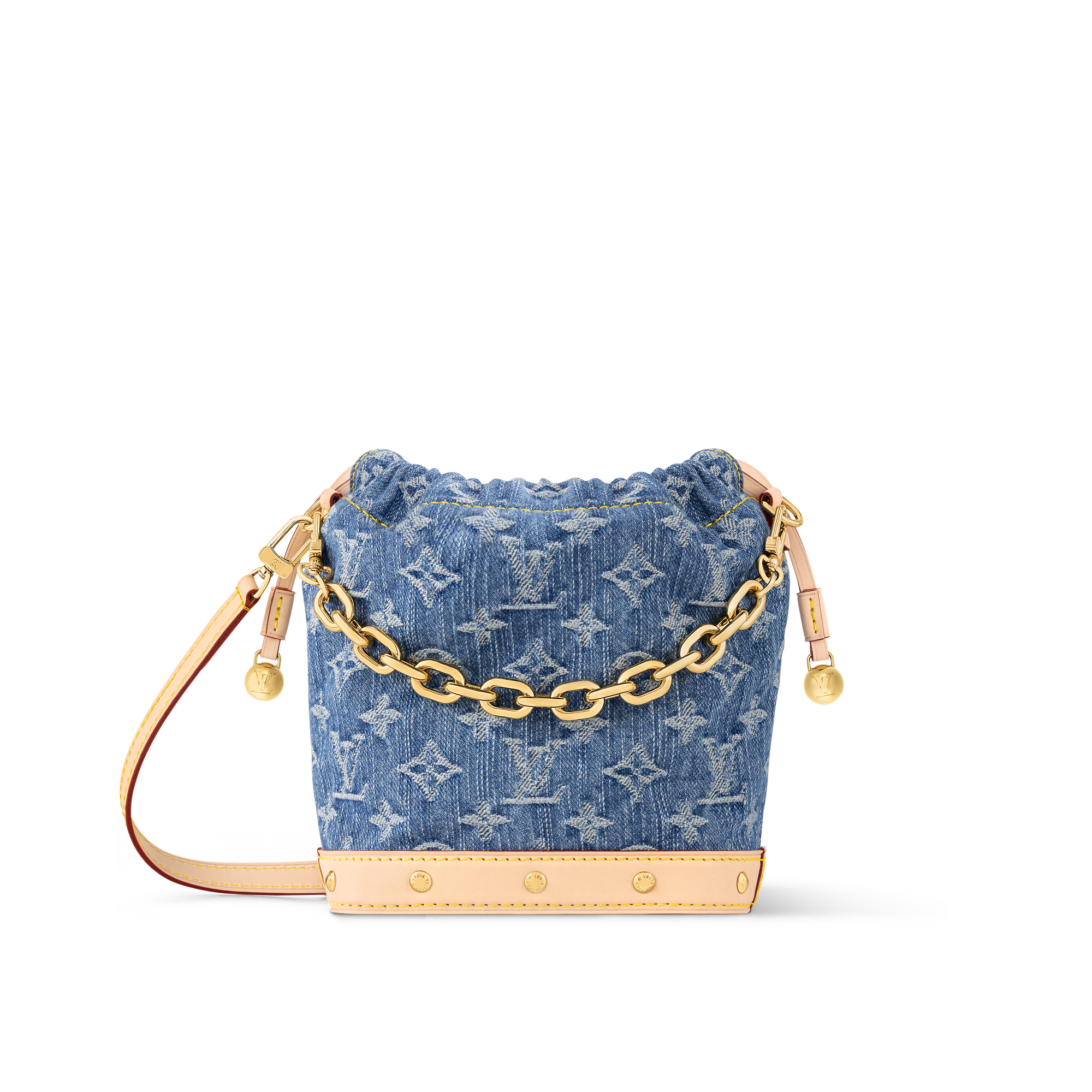 กระเป๋ารุ่น Nano Noé Monogram เดนิม in ผู้หญิง