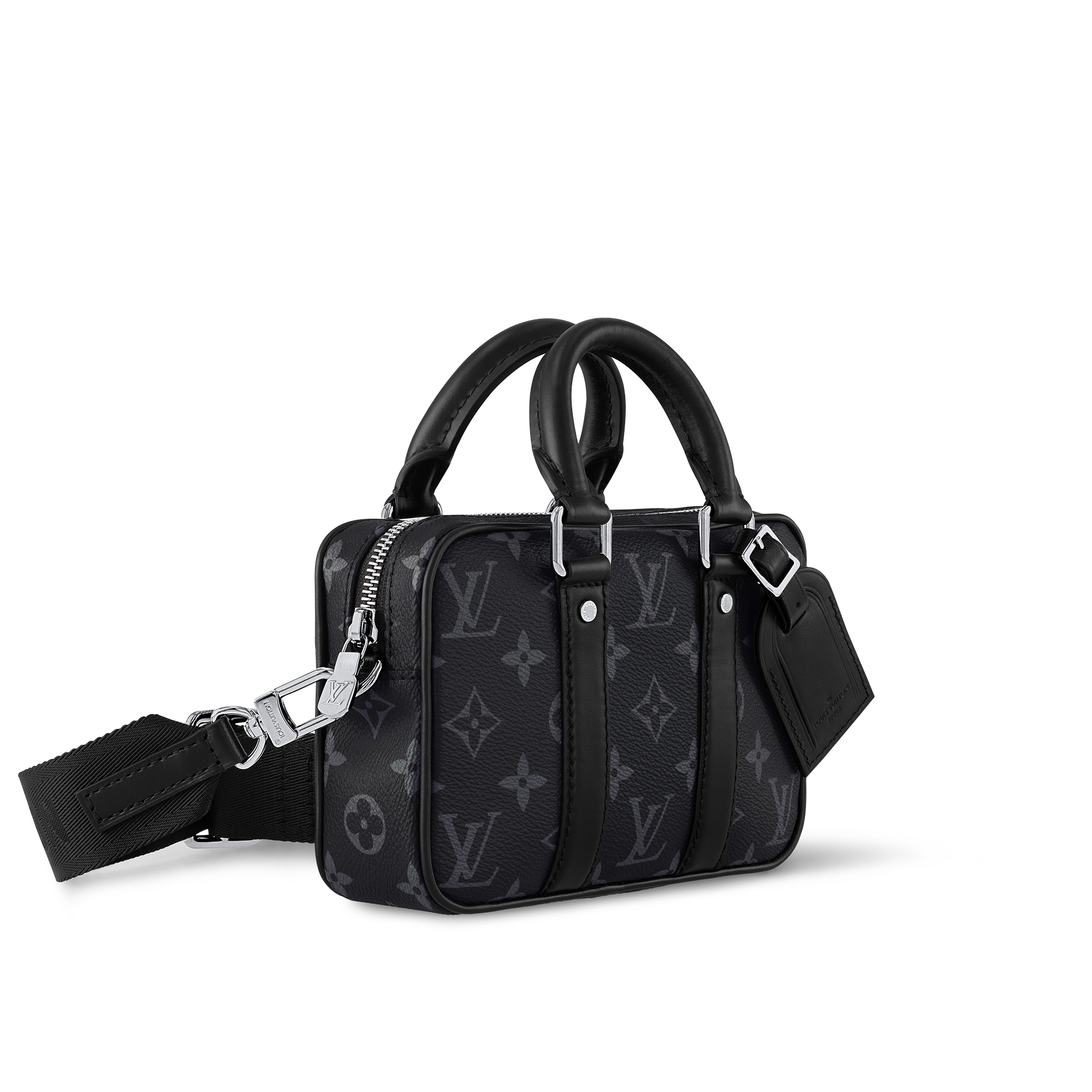 กระเป๋ารุ่น Nano Porte Documents Voyage Monogram Eclipse in ผู้ชาย