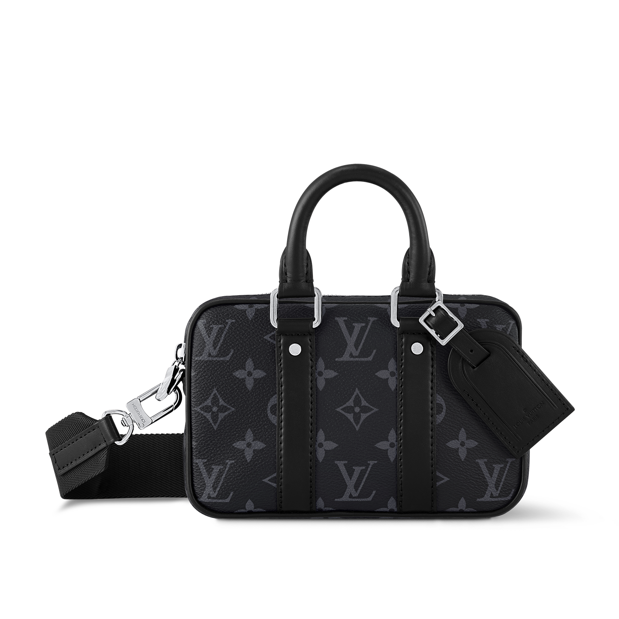 กระเป๋ารุ่น Nano Porte Documents Voyage Monogram Eclipse in ผู้ชาย