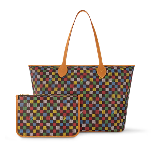 กระเป๋ารุ่น Nevereverfull Damier Ebene in ผู้ชาย's การเดินทางและท่องเที่ยว กระเป๋าเดินทางแบบถือสำหรับผู้ชาย collections by Louis Vuitton (การย่อ/ขยายผลิตภัณฑ์)