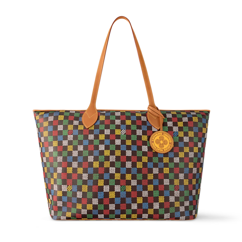 กระเป๋ารุ่น Nevereverfull Damier Ebene in ผู้ชาย's การเดินทางและท่องเที่ยว กระเป๋าเดินทางแบบถือสำหรับผู้ชาย collections by Louis Vuitton (การย่อ/ขยายผลิตภัณฑ์)