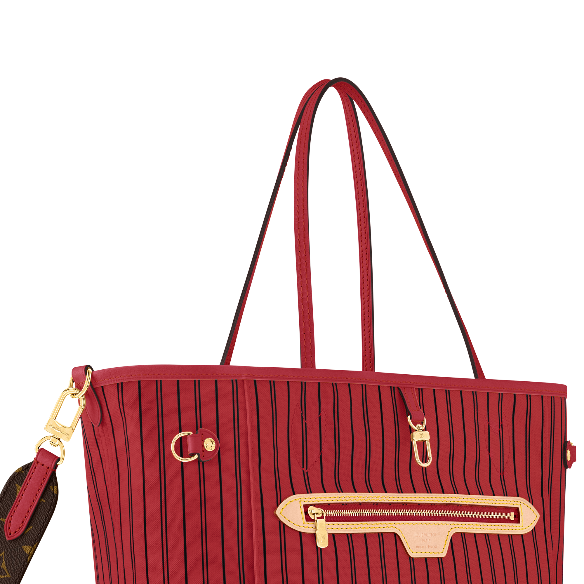 กระเป๋ารุ่น Neverfull Bandoulière Upside Down MM Monogram in กระเป๋าและผลิตภัณฑ์เครื่องหนังขนาดเล็ก