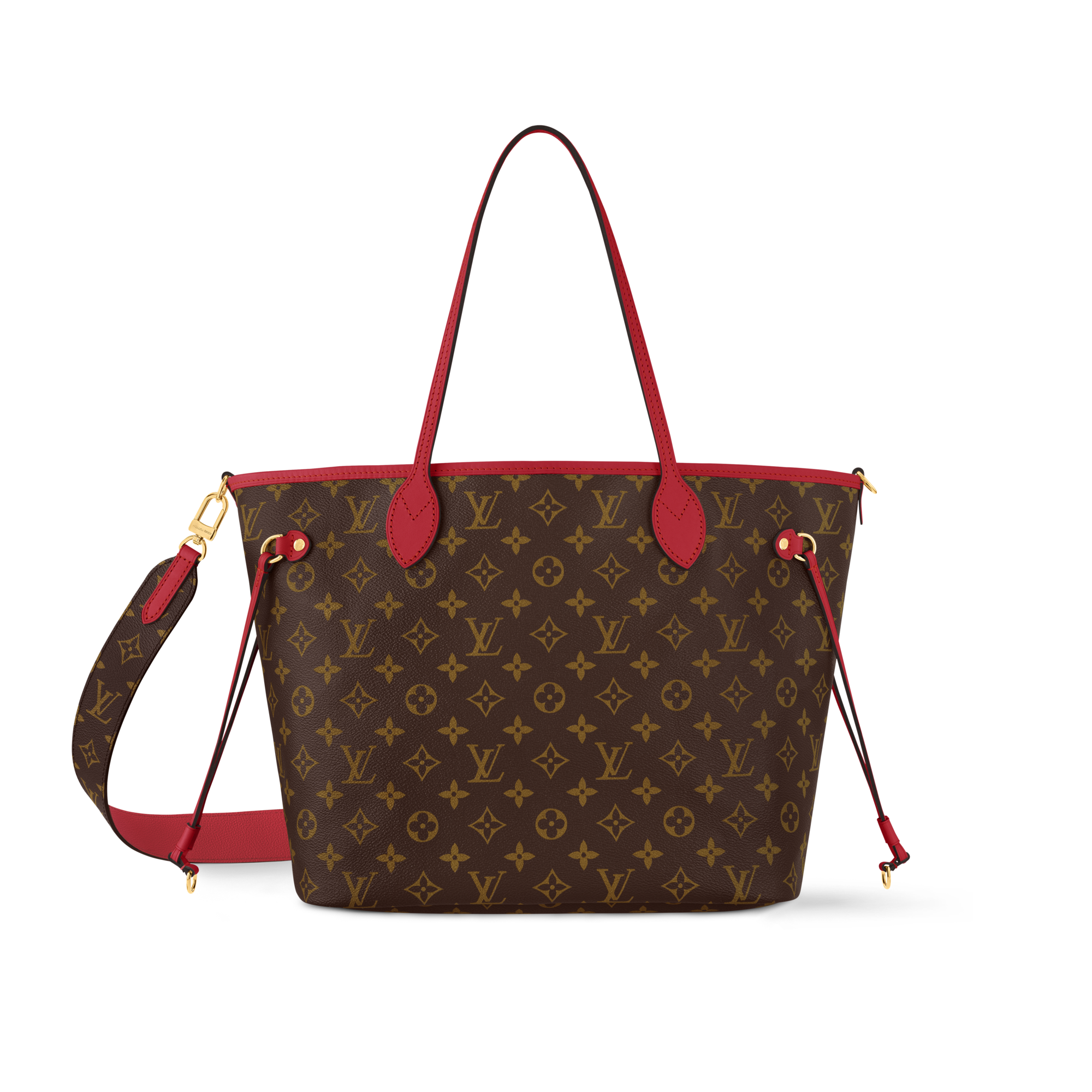 กระเป๋ารุ่น Neverfull Bandoulière Upside Down MM Monogram in กระเป๋าและผลิตภัณฑ์เครื่องหนังขนาดเล็ก