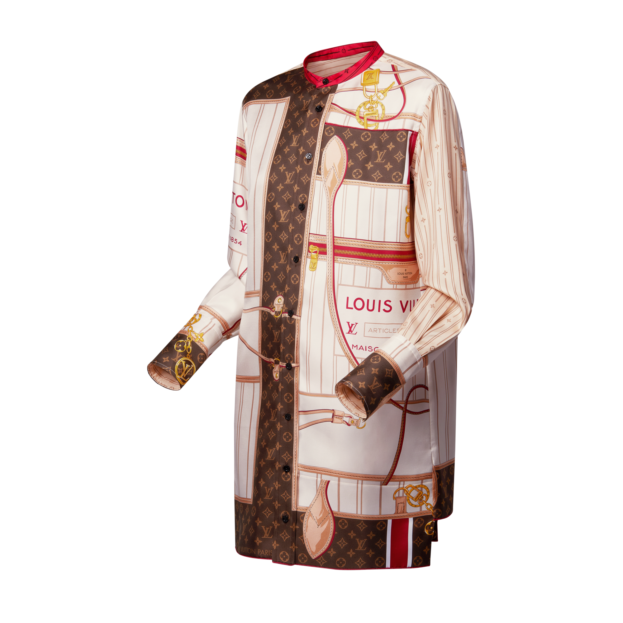 เดรสผ้าไหมลาย Neverfull Foulard  in ผู้หญิง