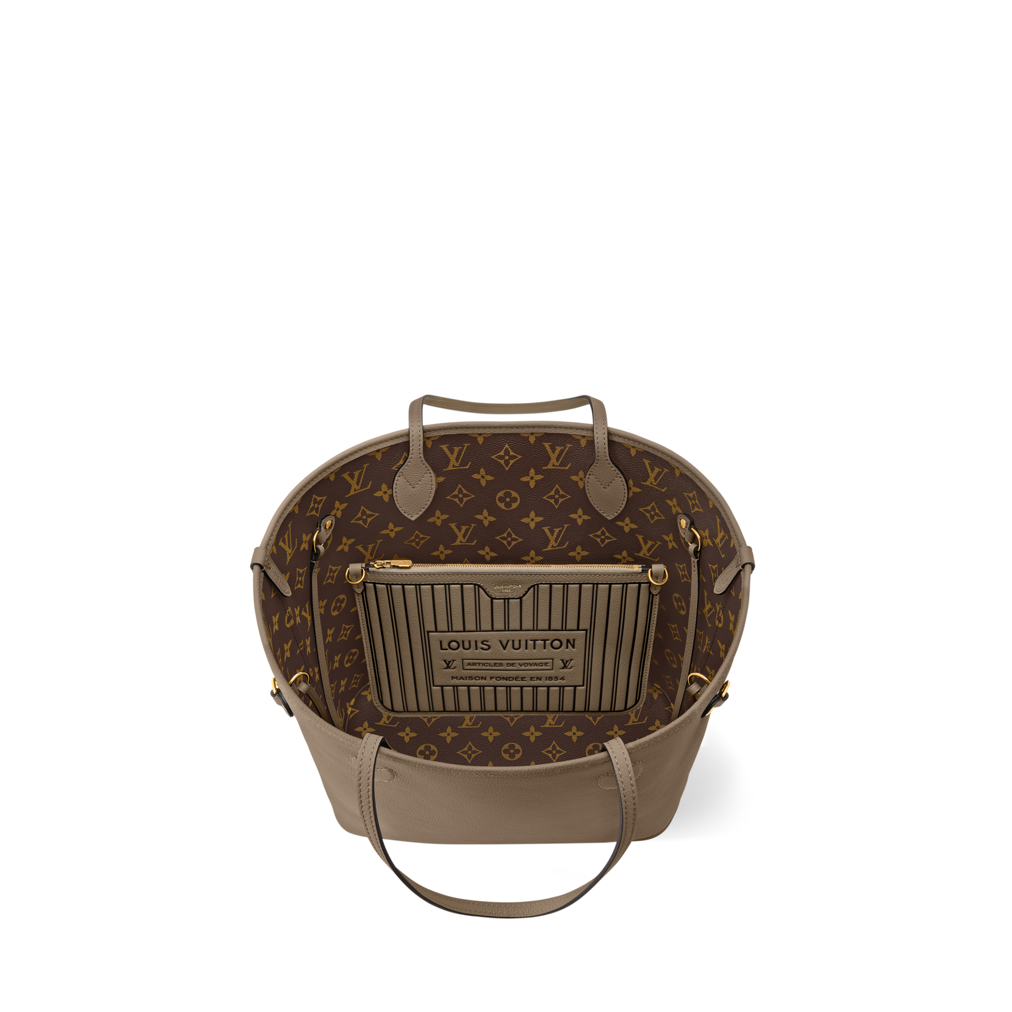 กระเป๋ารุ่น Neverfull Inside Out MM  in กระเป๋าและผลิตภัณฑ์เครื่องหนังขนาดเล็ก